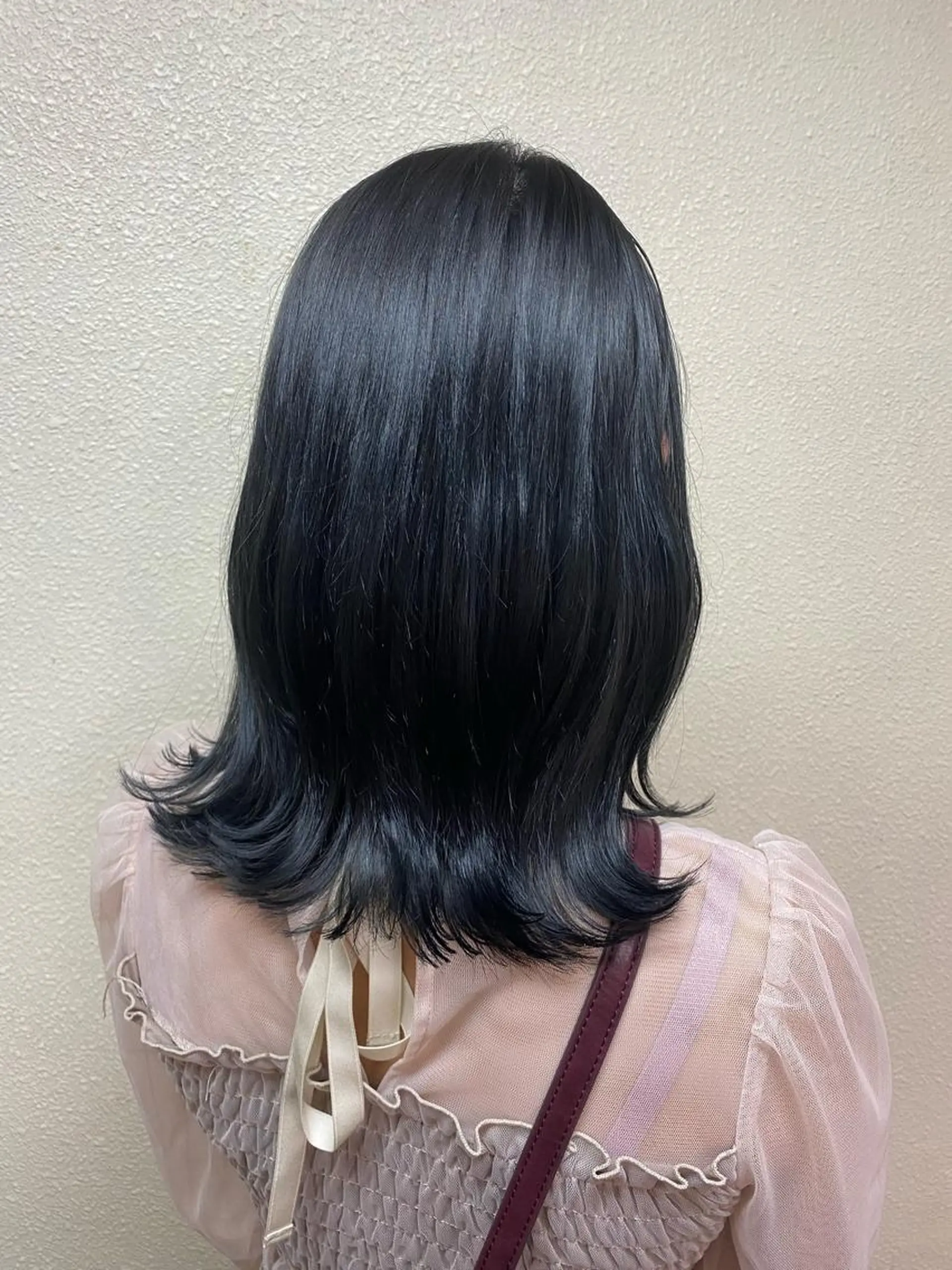 ミディアム カラー 透明感カラー カット ヘアカラー トリートメント ikeda shioriのヘアスタイル