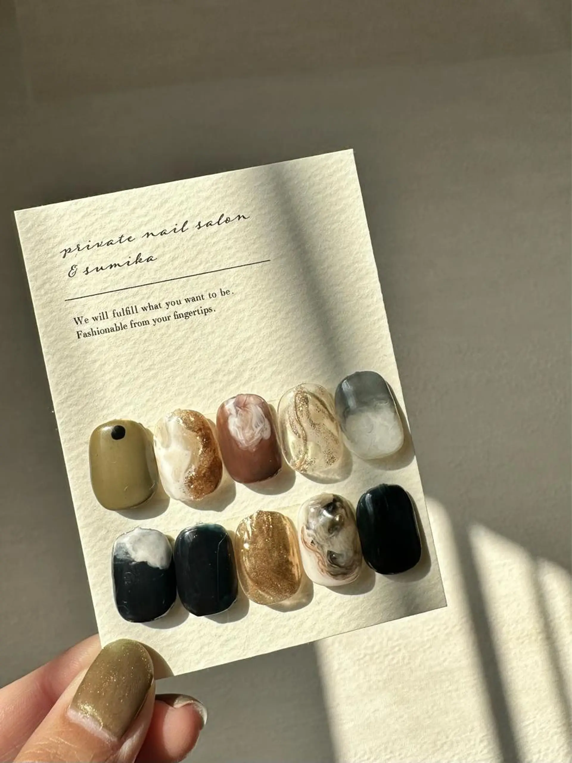 ネイル private nail salon &sumika所属・三輪 絢香のネイルデザイン