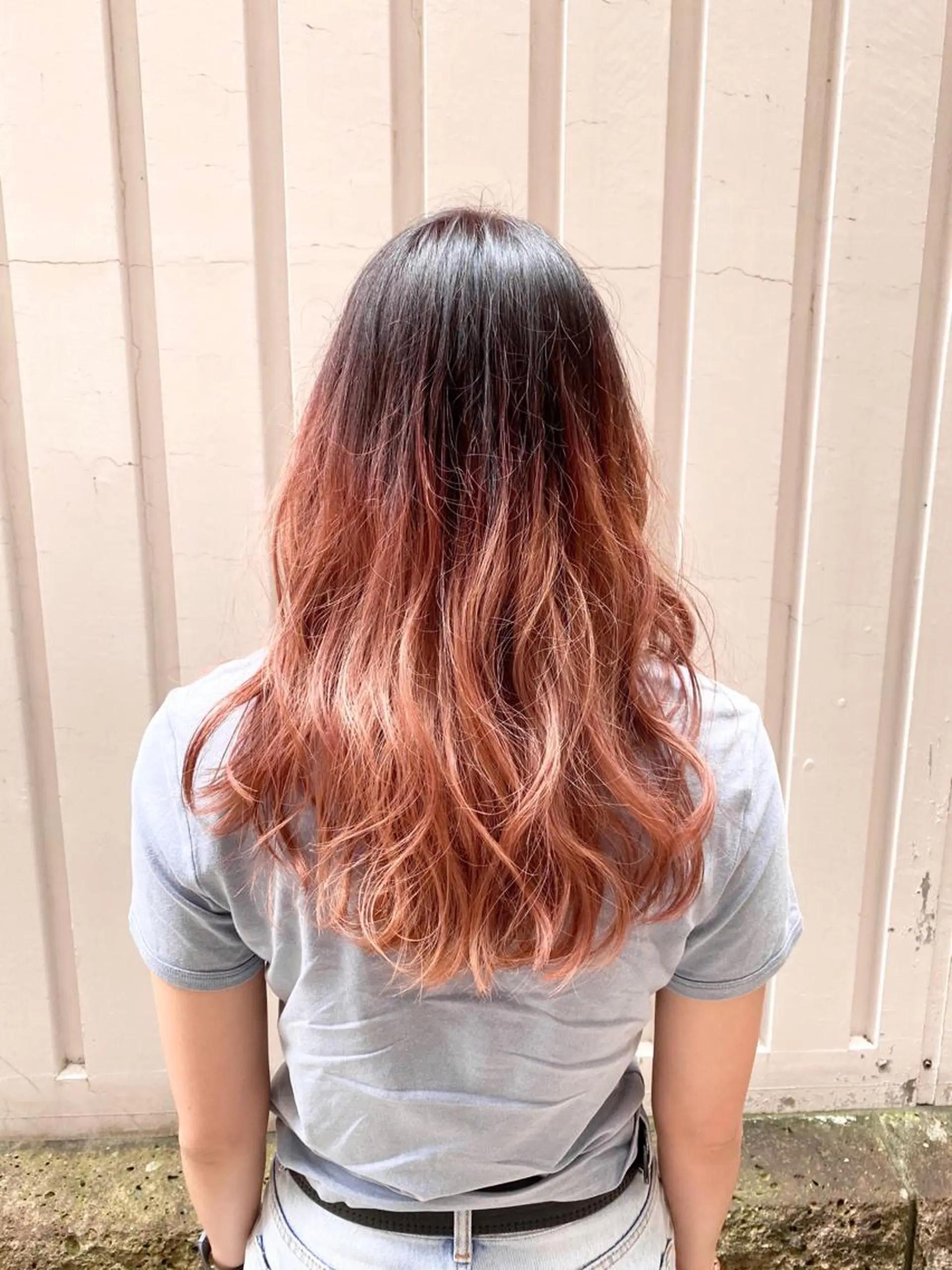 ロング カラー 髪質改善 ヒデのヘアスタイル