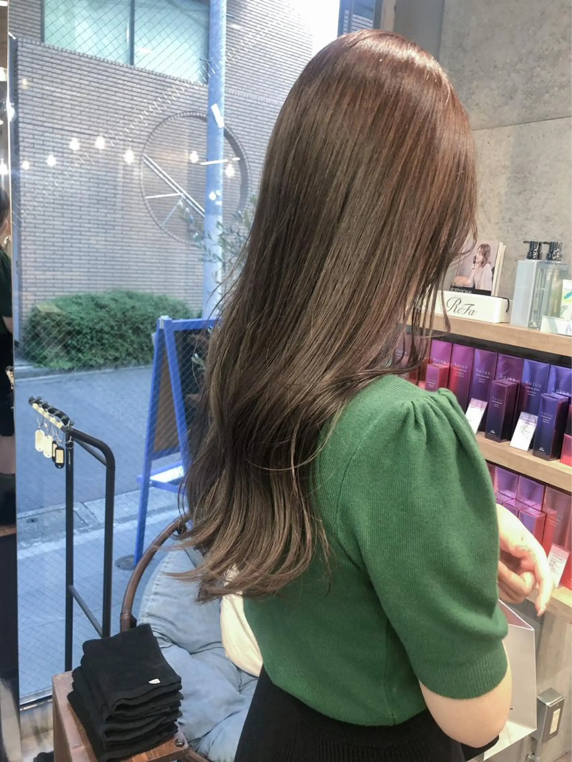 ロング カラー clam. yuu🦩のヘアスタイル
