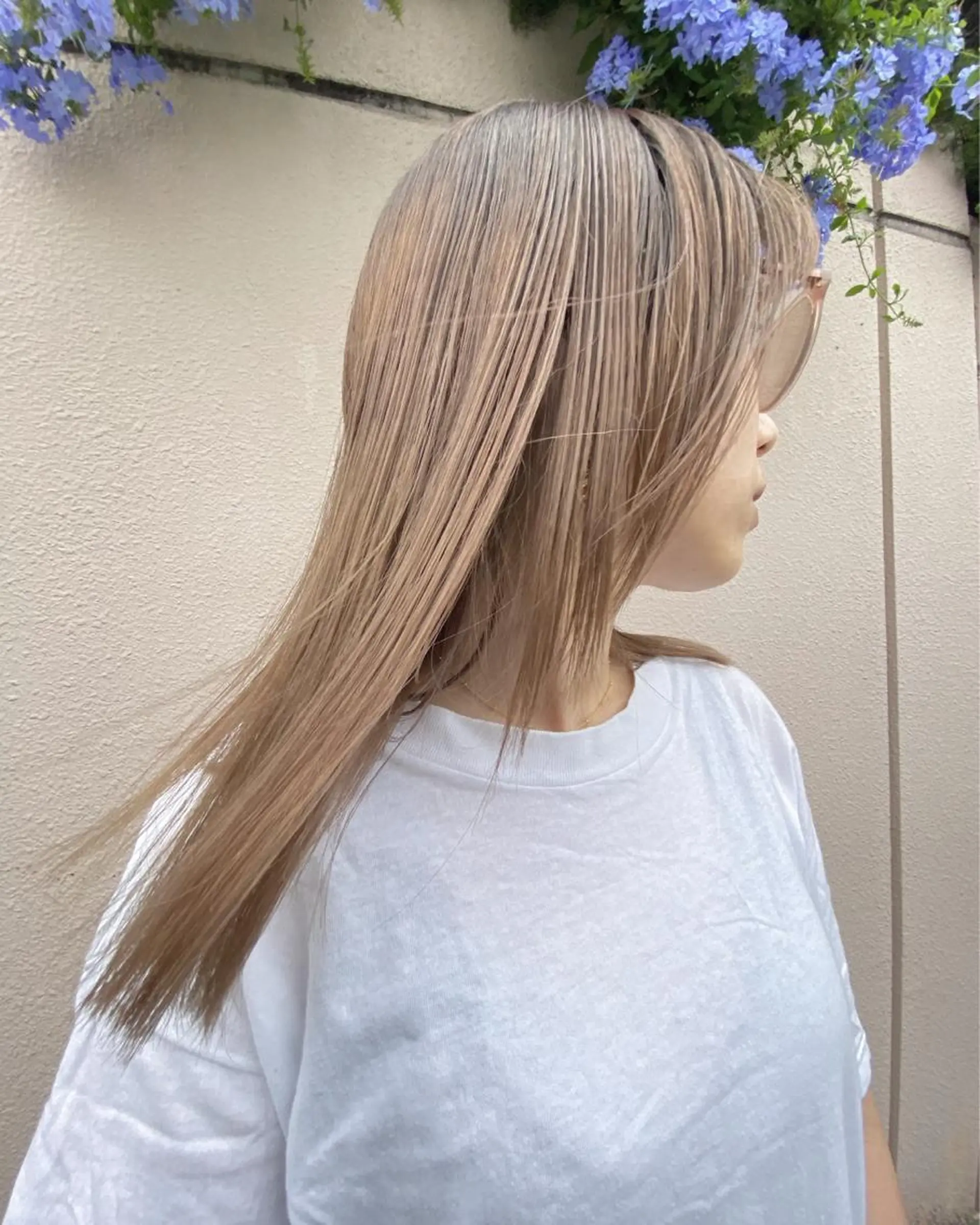 セミロング ヘアカラー トリートメント Musiiik hairのヘアスタイル