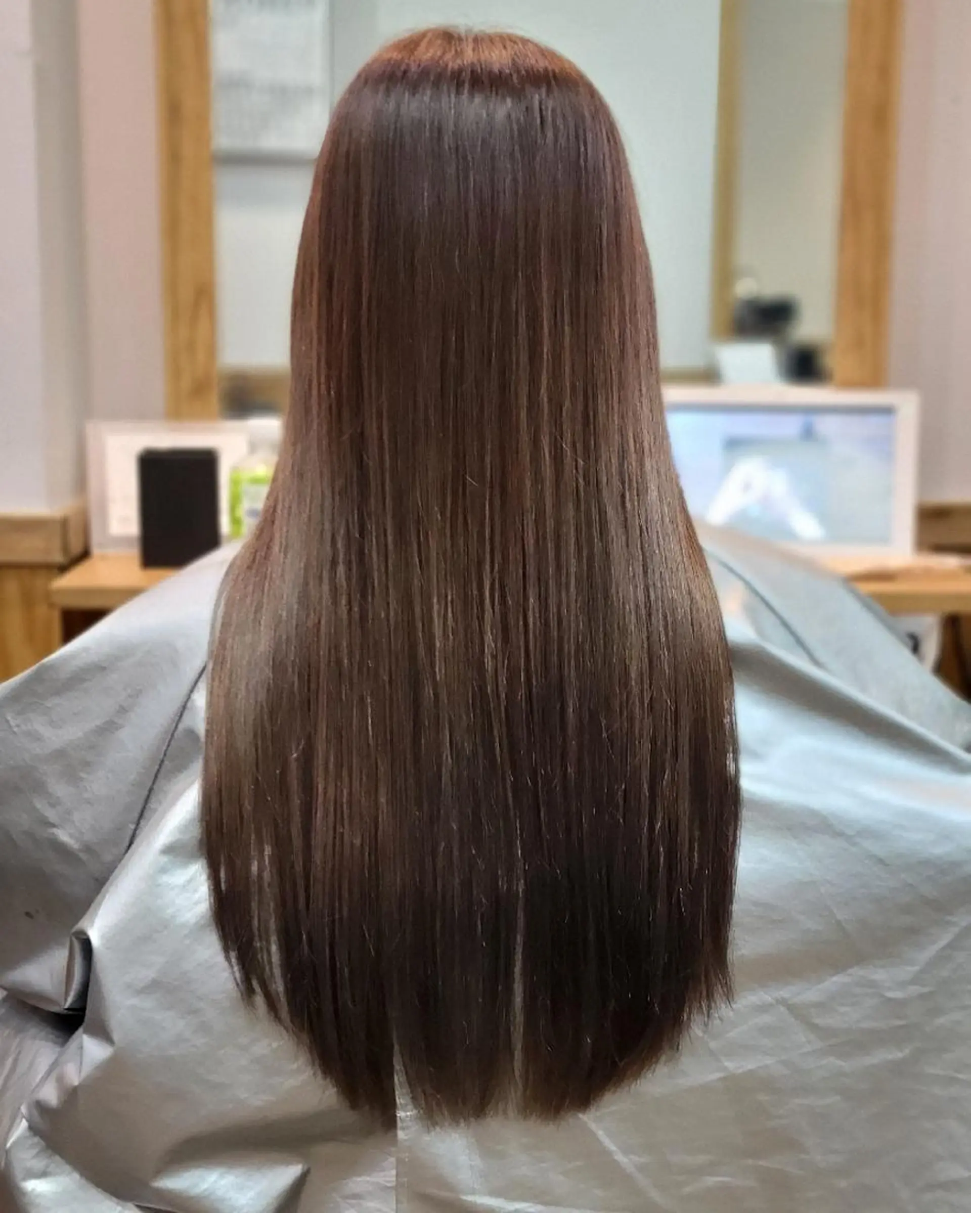ロング カット トリートメント Agu hair flower所属・E RIのヘアスタイル