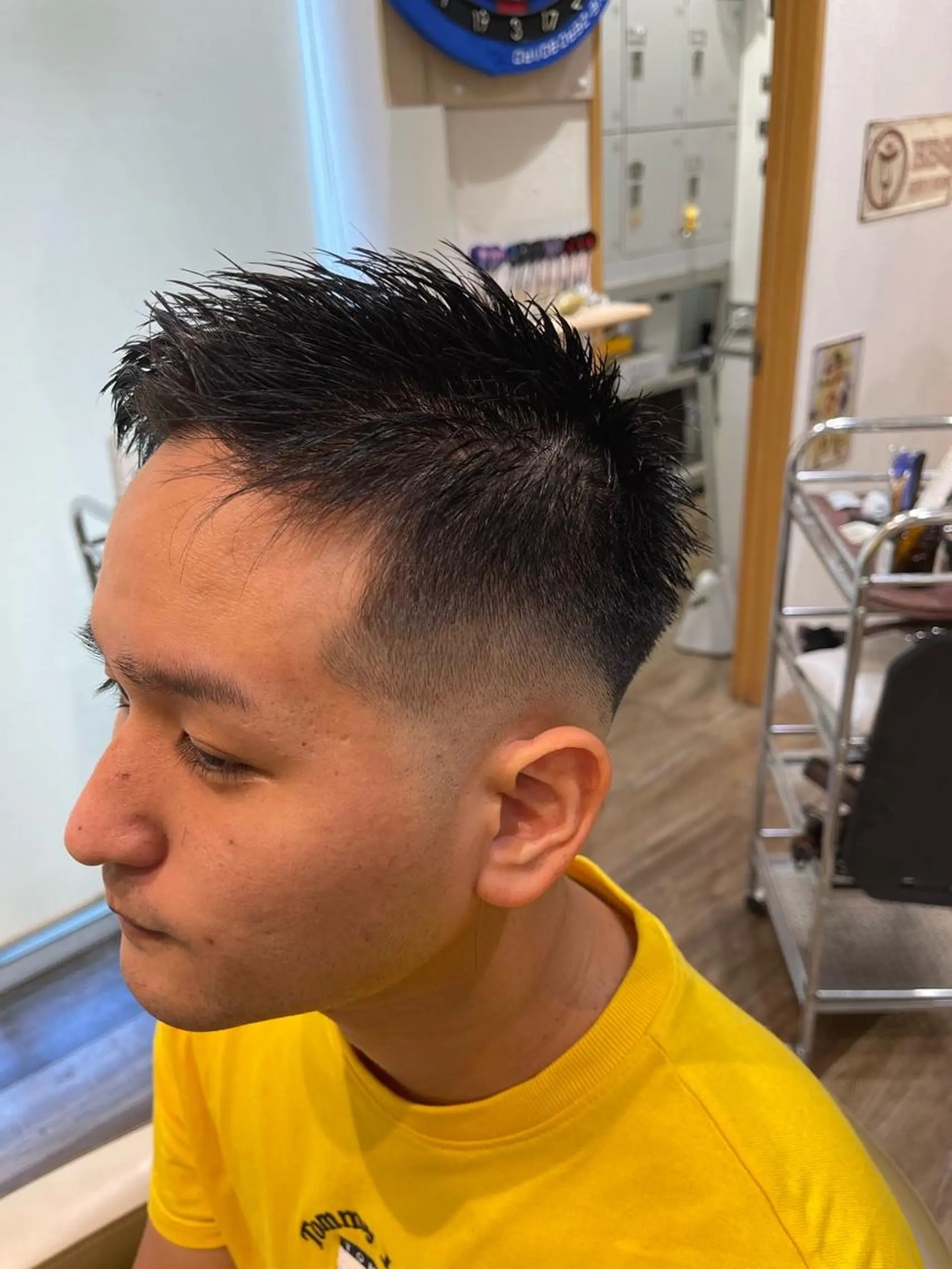 ショート メンズ カット メンズパーマ 北原寿樹のヘアスタイル