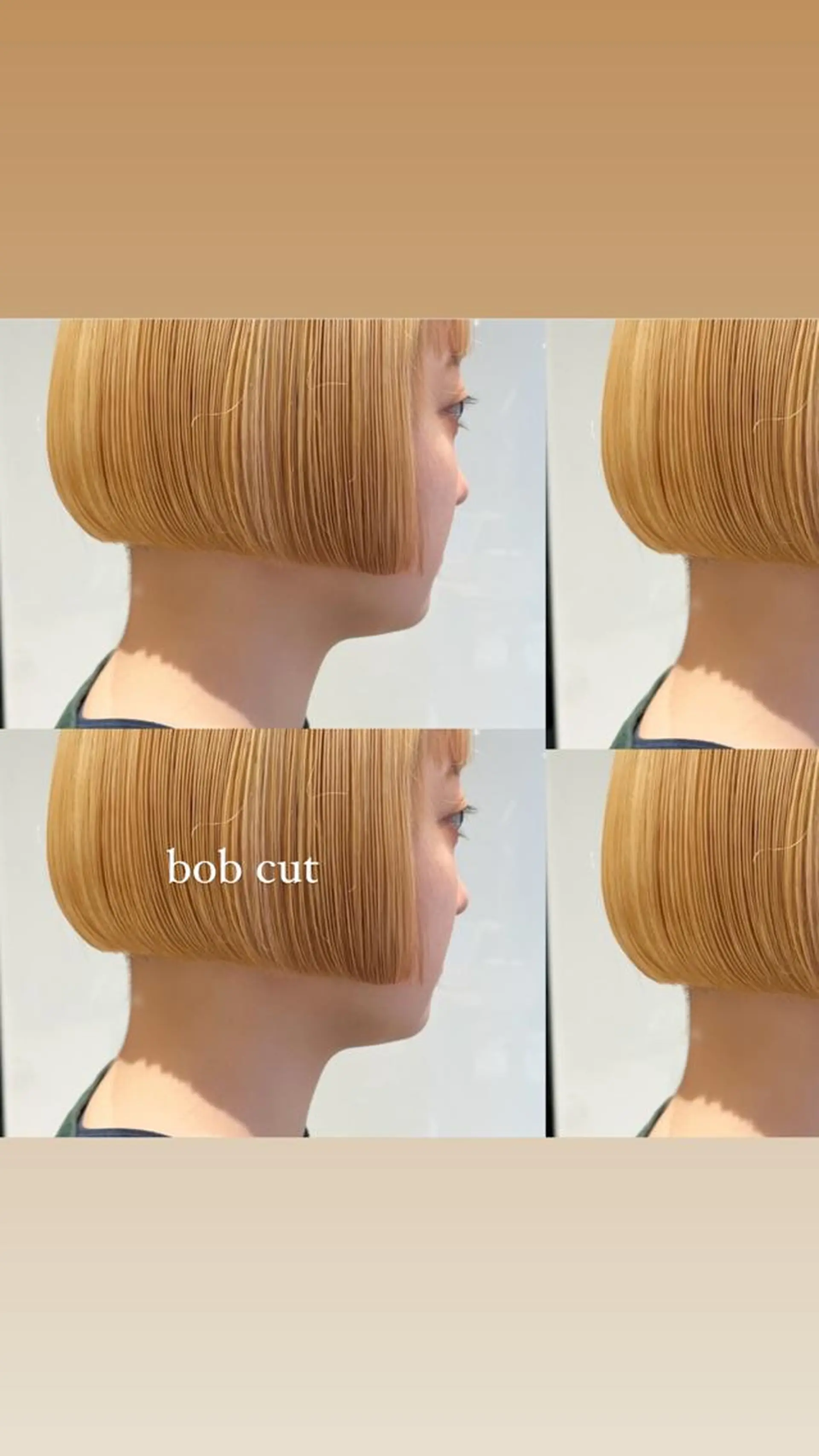 ショート カラー ベージュカラー ブリーチ ブラウンカラー ケアブリーチ カシス 《暖色カラー特化》 ◎RUKI.のヘアスタイル