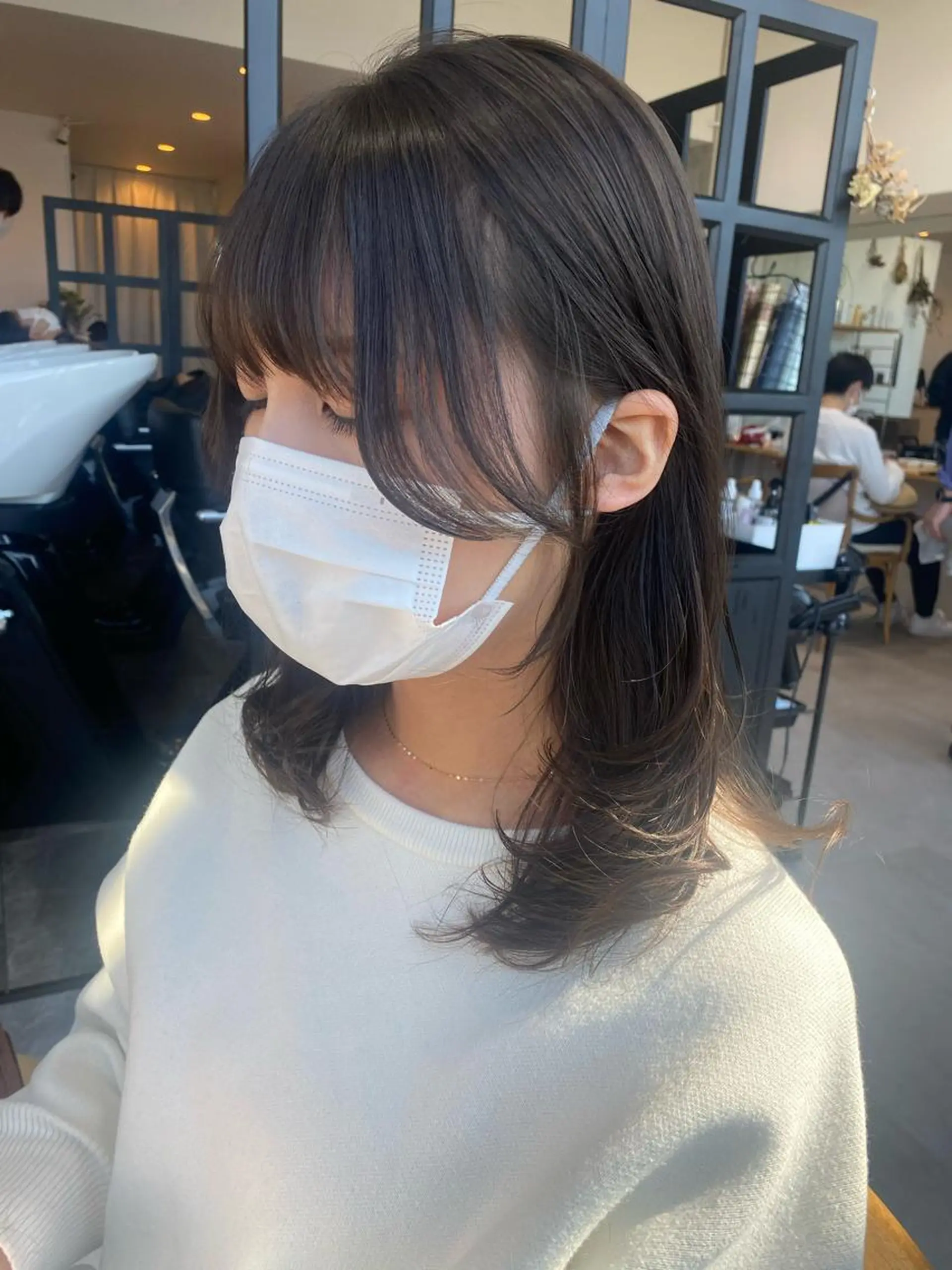 セミロング カラー トリートメント Dxxxx III所属・オシャレ女性目線の 大人メンズ❁⃘*.ﾟのヘアスタイル