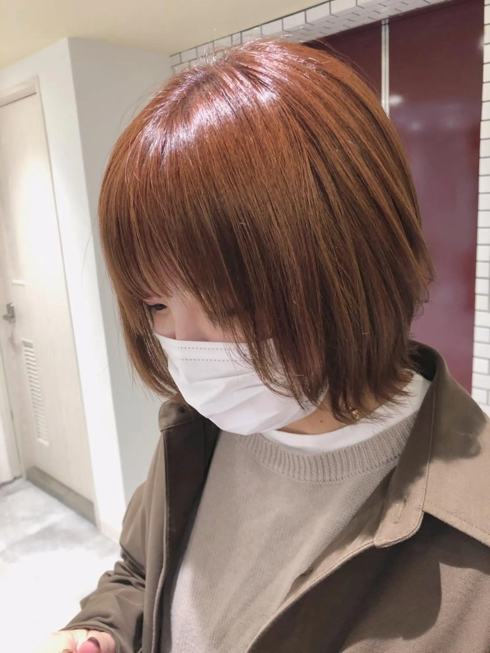 ショート カラー 顔タイプヘアデザイン マイスター®︎のヘアスタイル