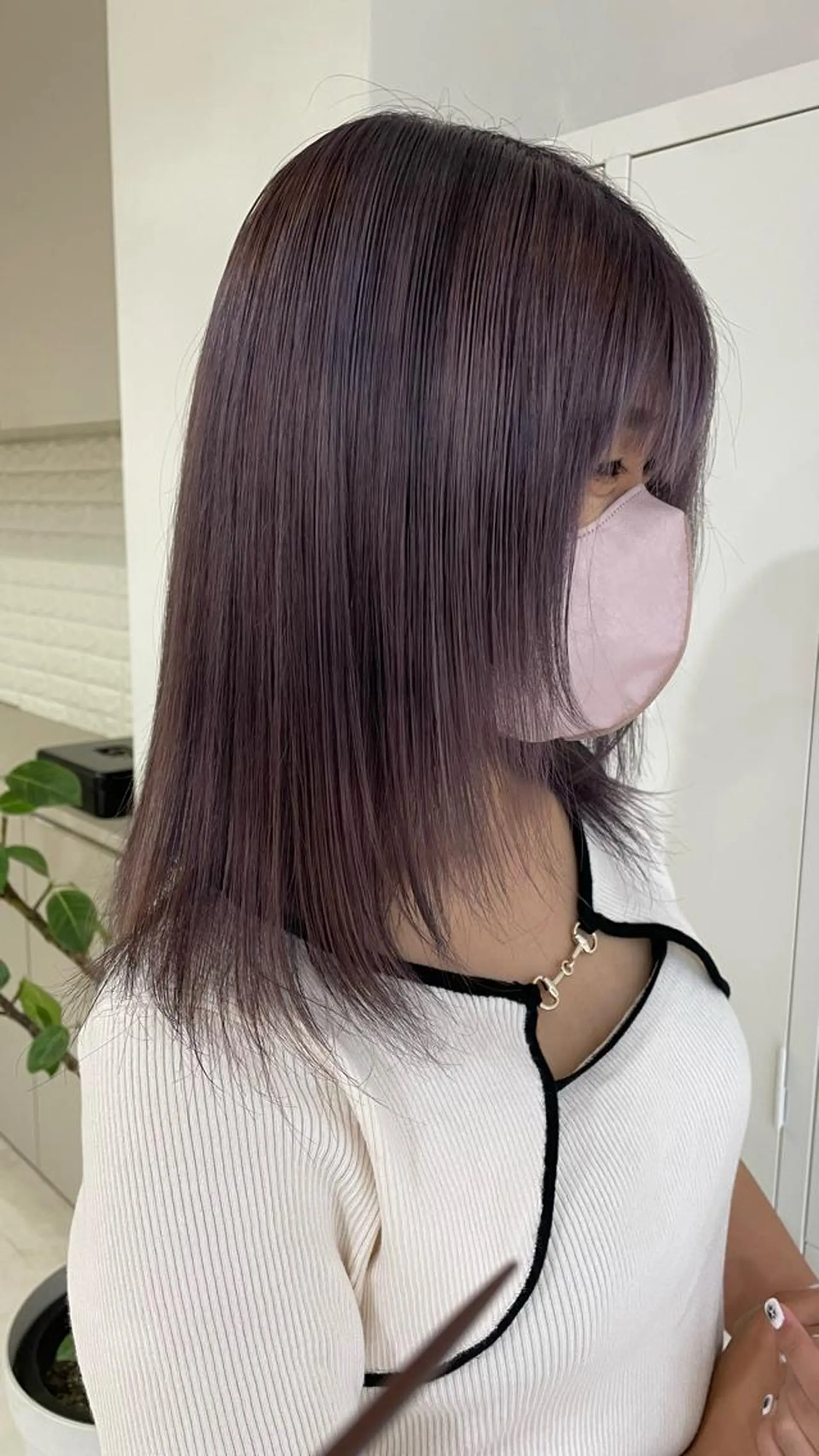 カラー ヘアカラー amoretto 天文館店kiraのヘアスタイル
