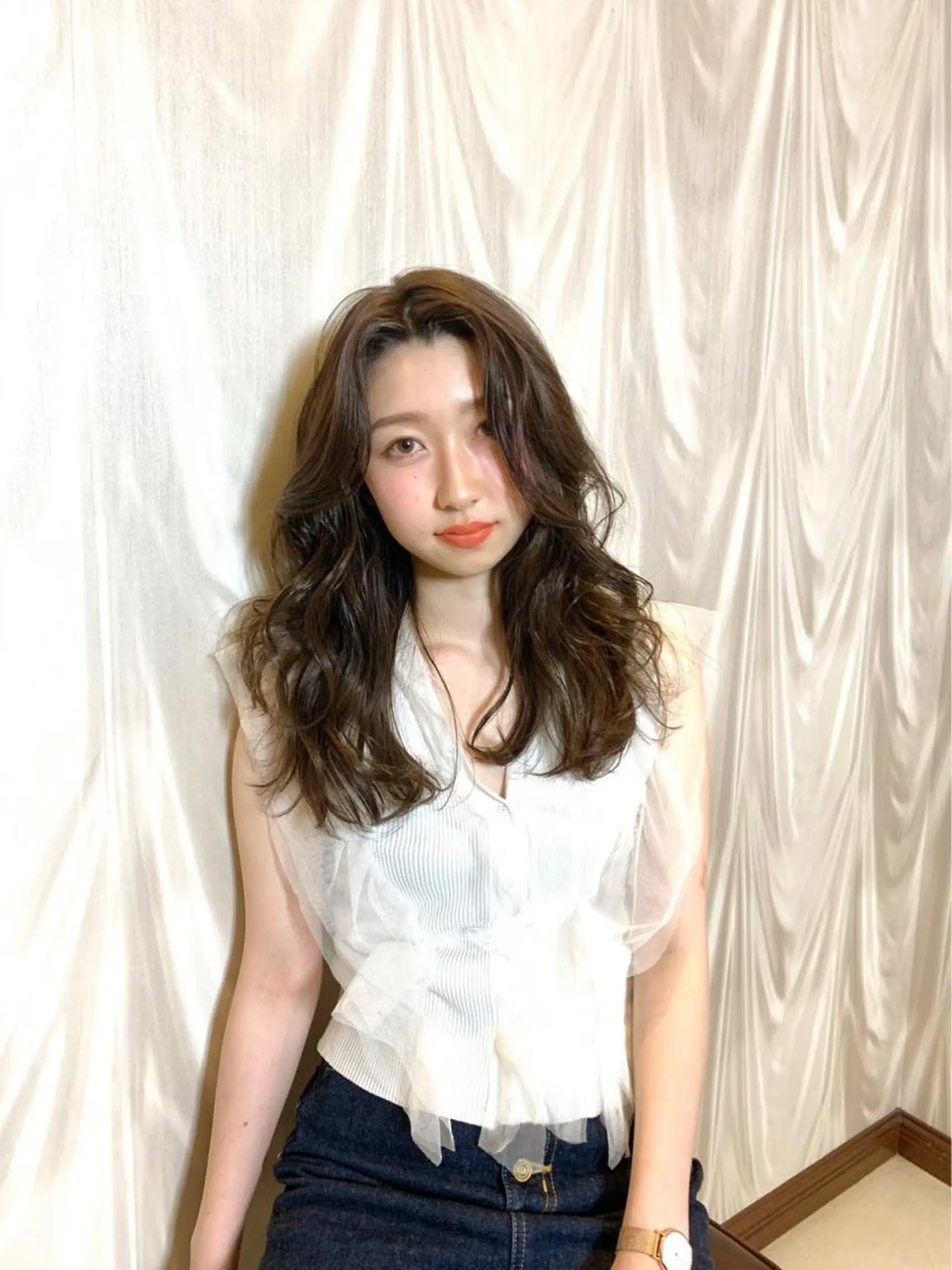 ロング カット ヘアカラー TOKIO所属・大江 樹のヘアスタイル