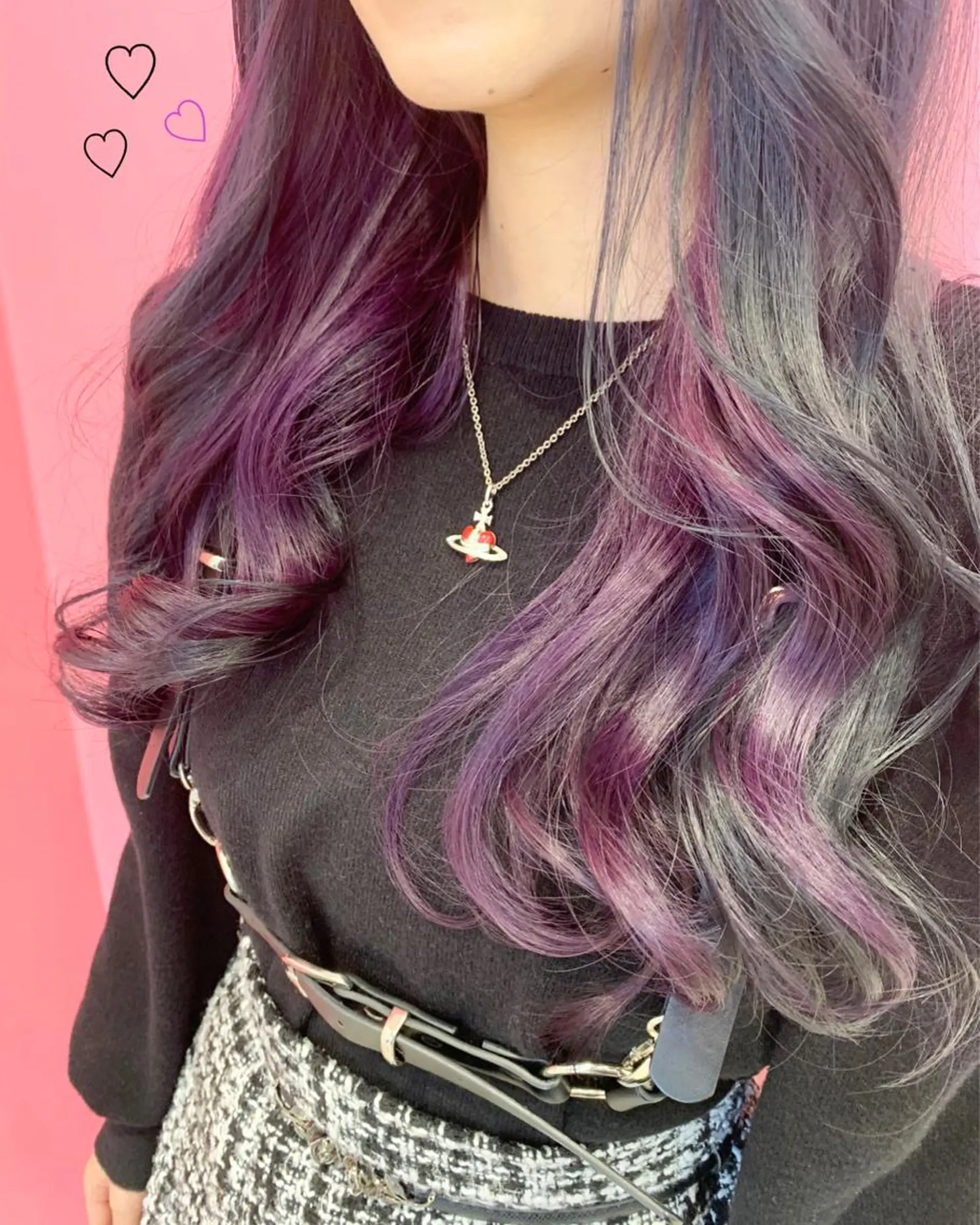 ロング カラー インナーカラー EMANON新宿東口所属・新宿駅近♡ ♡個室♡三都季🌜のヘアスタイル