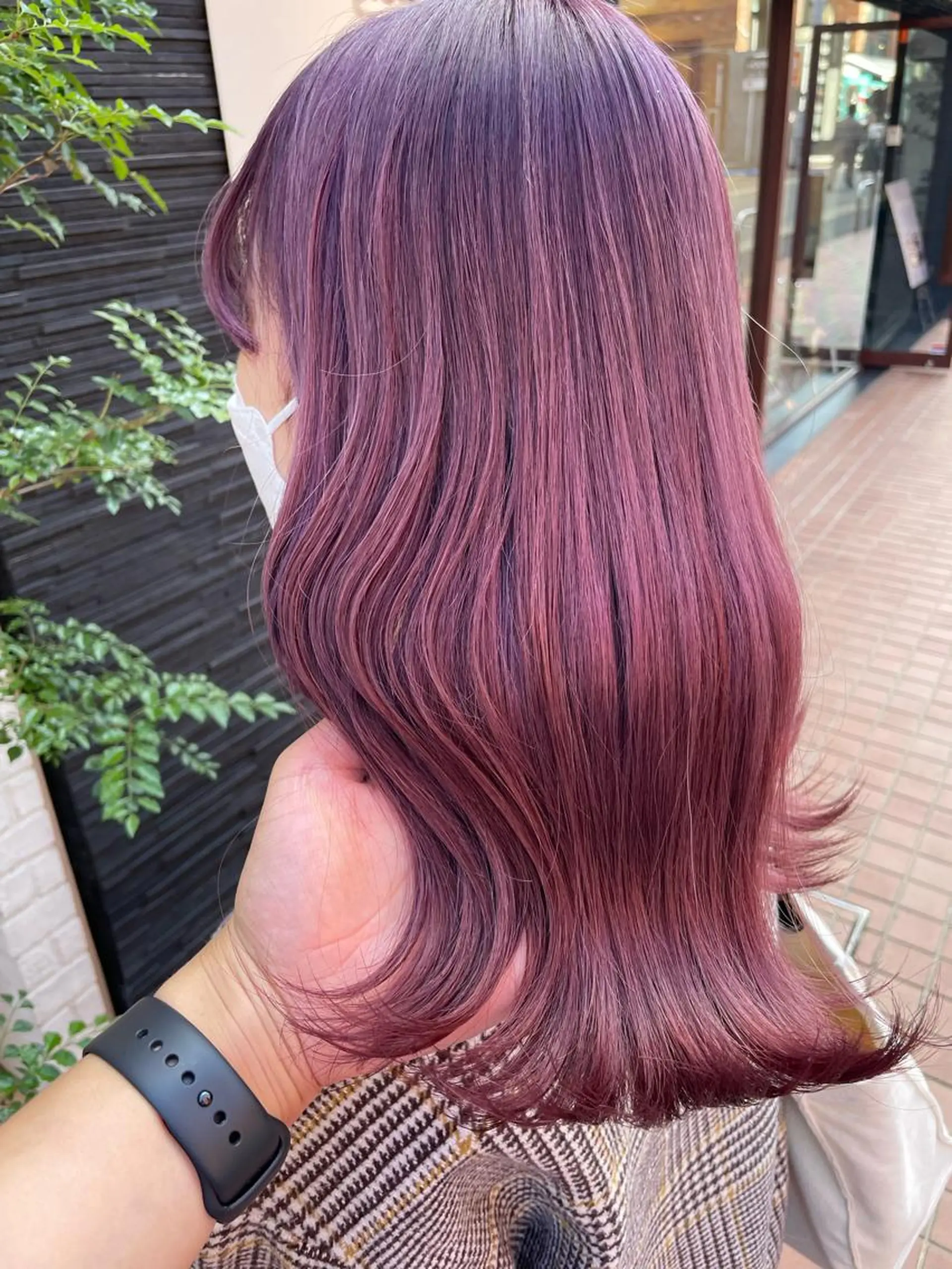 ミディアム ViVIE所属・VIVIE天神 ブリーチのヘアスタイル