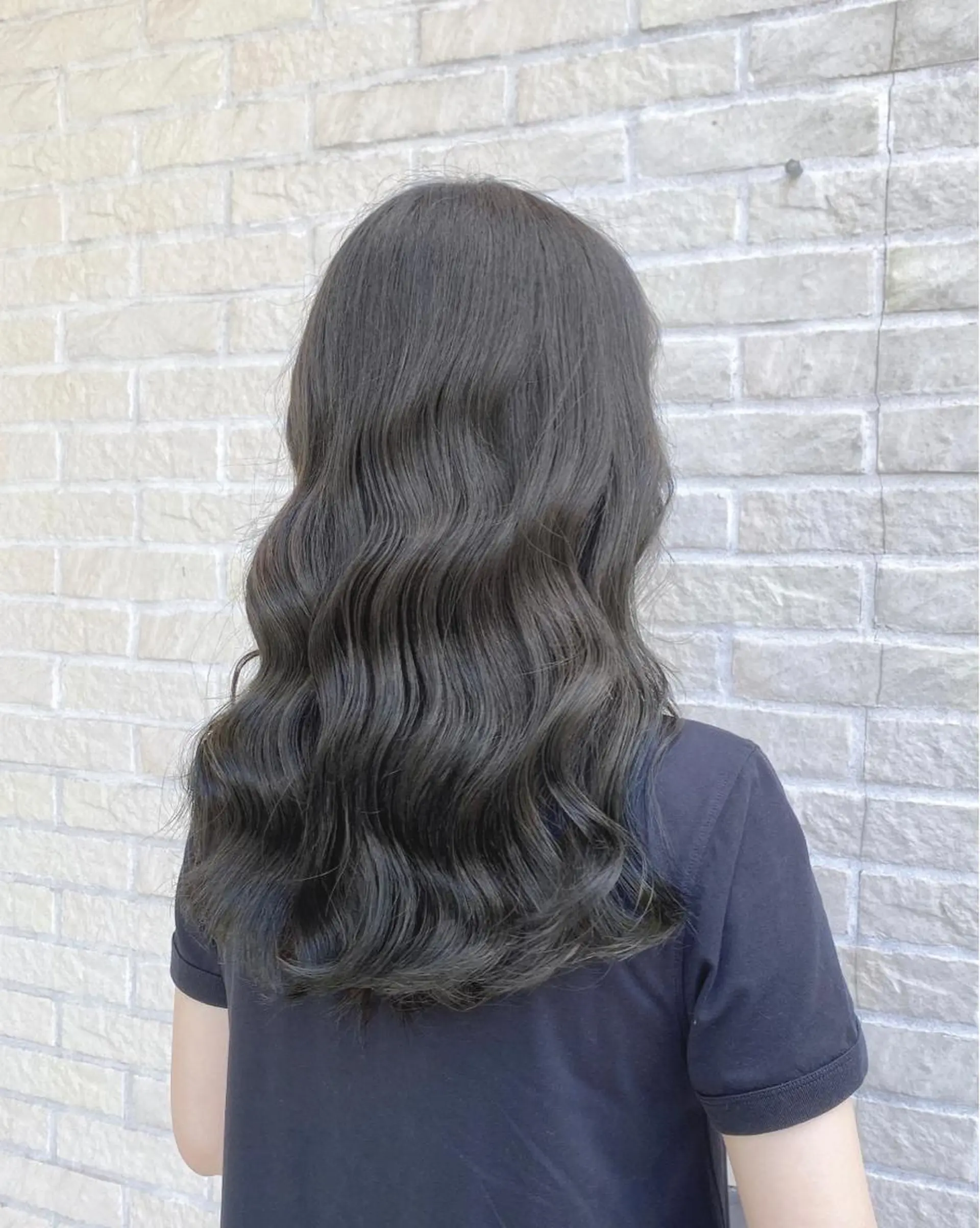 ミディアム カラー ミディアムパーマ ベージュカラー ブリーチ ブラウンカラー グレージュ ヘアカラー トリートメント 艶髪レイヤー屋さん 大澤竜馬のヘアスタイル