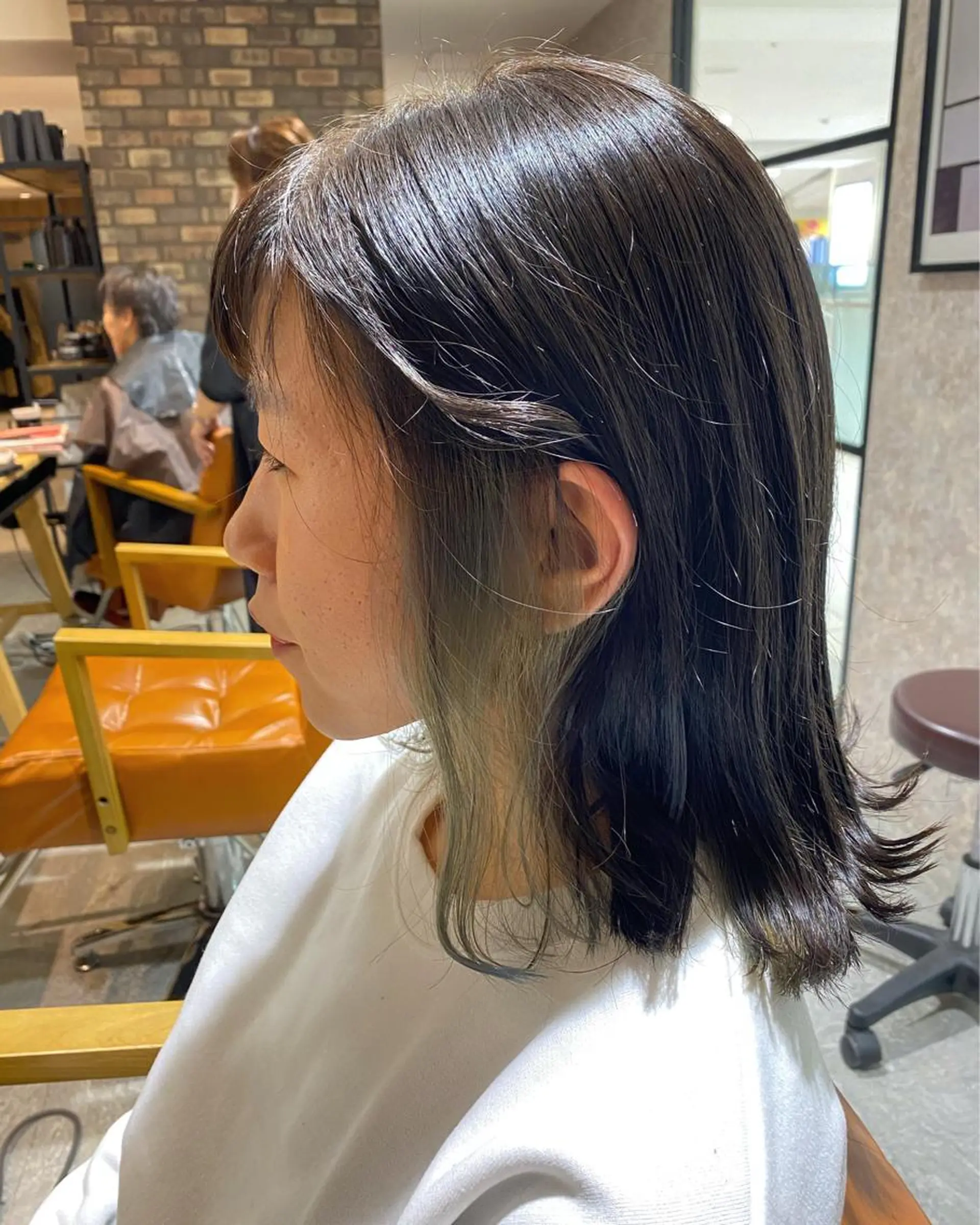 ミディアム カット ヘアカラー トリートメント 髪質改善&デザイン専門店Retto:天王寺阿倍野店所属・髪質改善/デザイン/ 天王寺/奥野和広のヘアスタイル