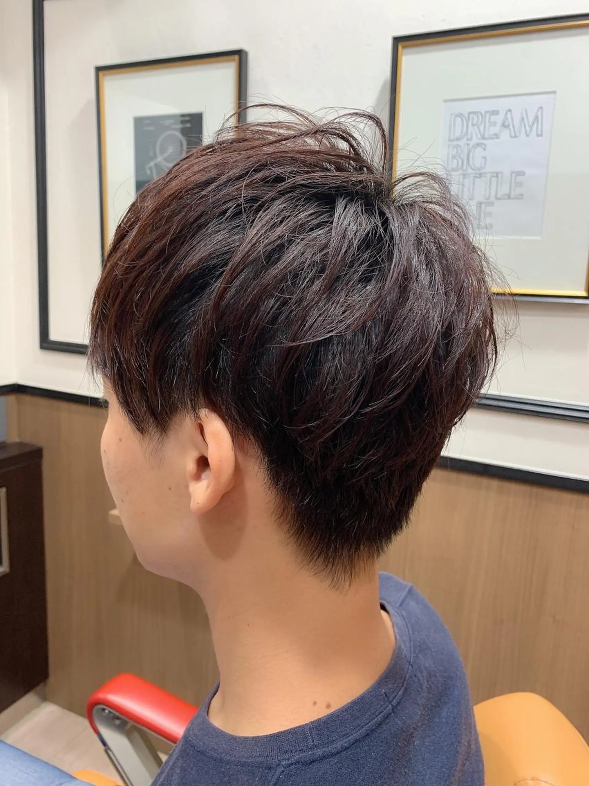 ショート カラー カット ヘアカラー mod's hair men所属・モッズヘアメン 我喜屋秀人のヘアスタイル