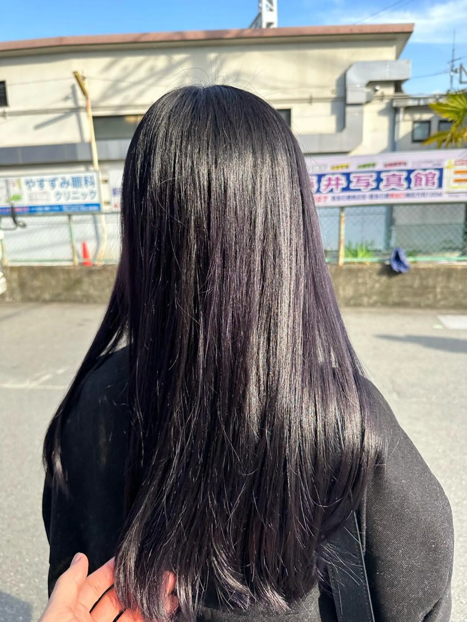 ロング パープルカラー ヘアモードKT石橋店所属・田中 泰正のヘアスタイル