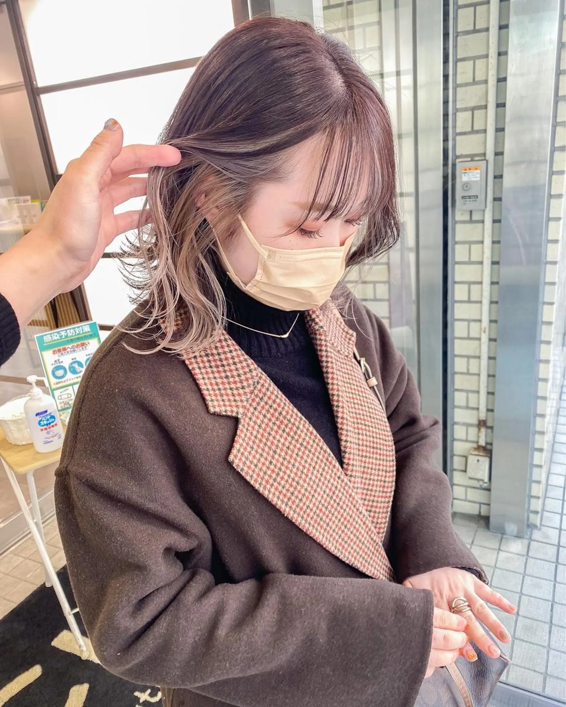 ショート カラー 韓国風デザイン 💐MIZUKI💐のヘアスタイル