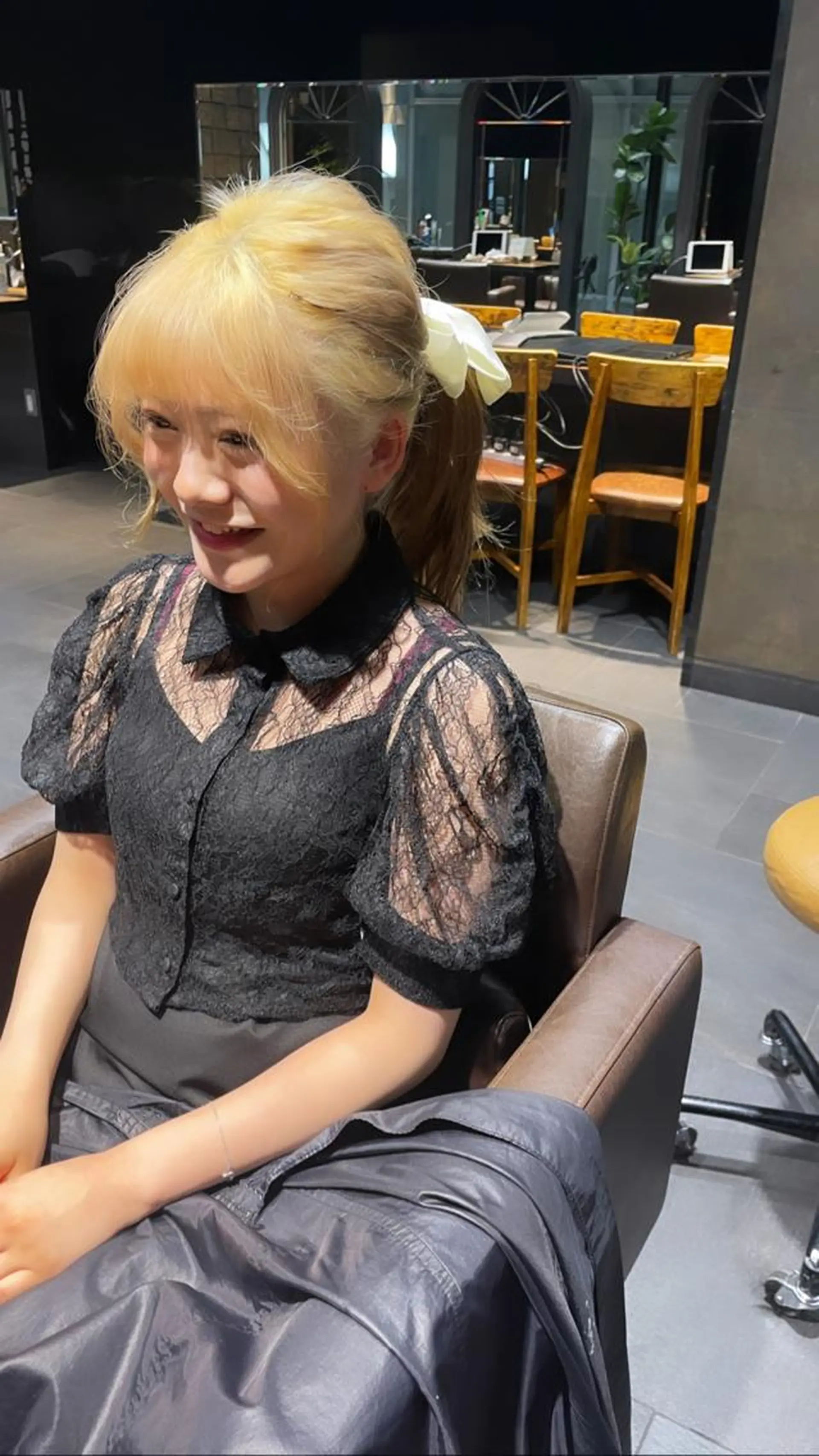 ロング ブリーチ&縮毛矯正 🧸tomoki🧸のヘアスタイル