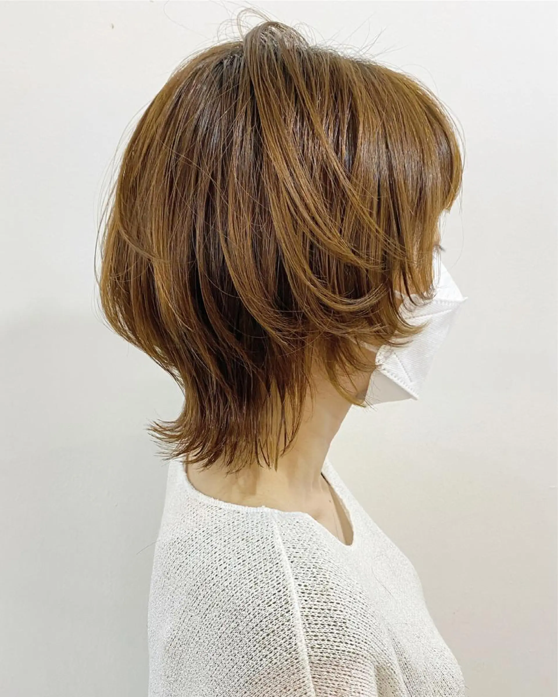 ショート ショートヘア ウルフカット カット フラム所属・WATANABE MISAKIのヘアスタイル