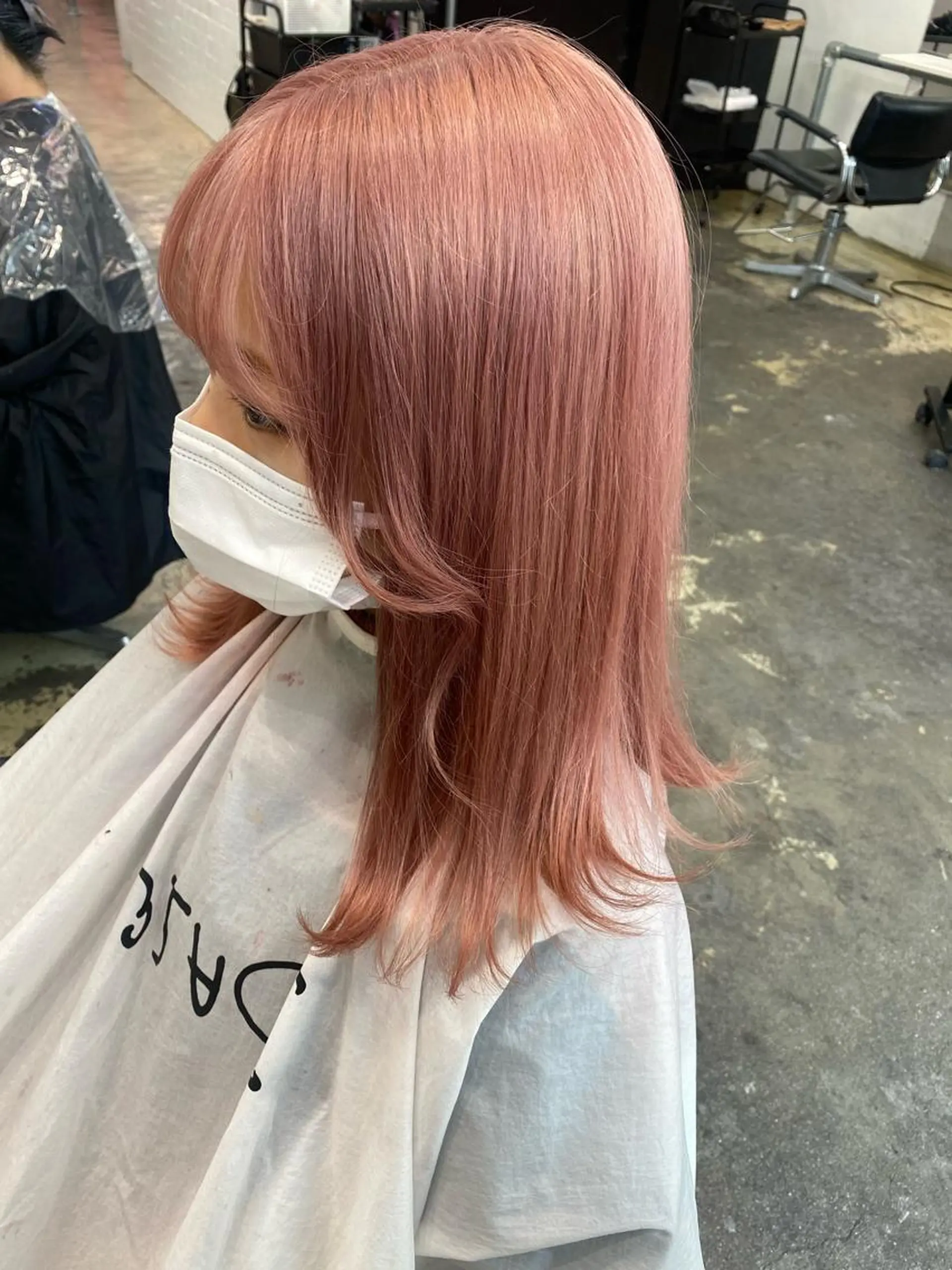 ミディアム カラー 💗💗韓国レイヤー yu-ki💗💗のヘアスタイル