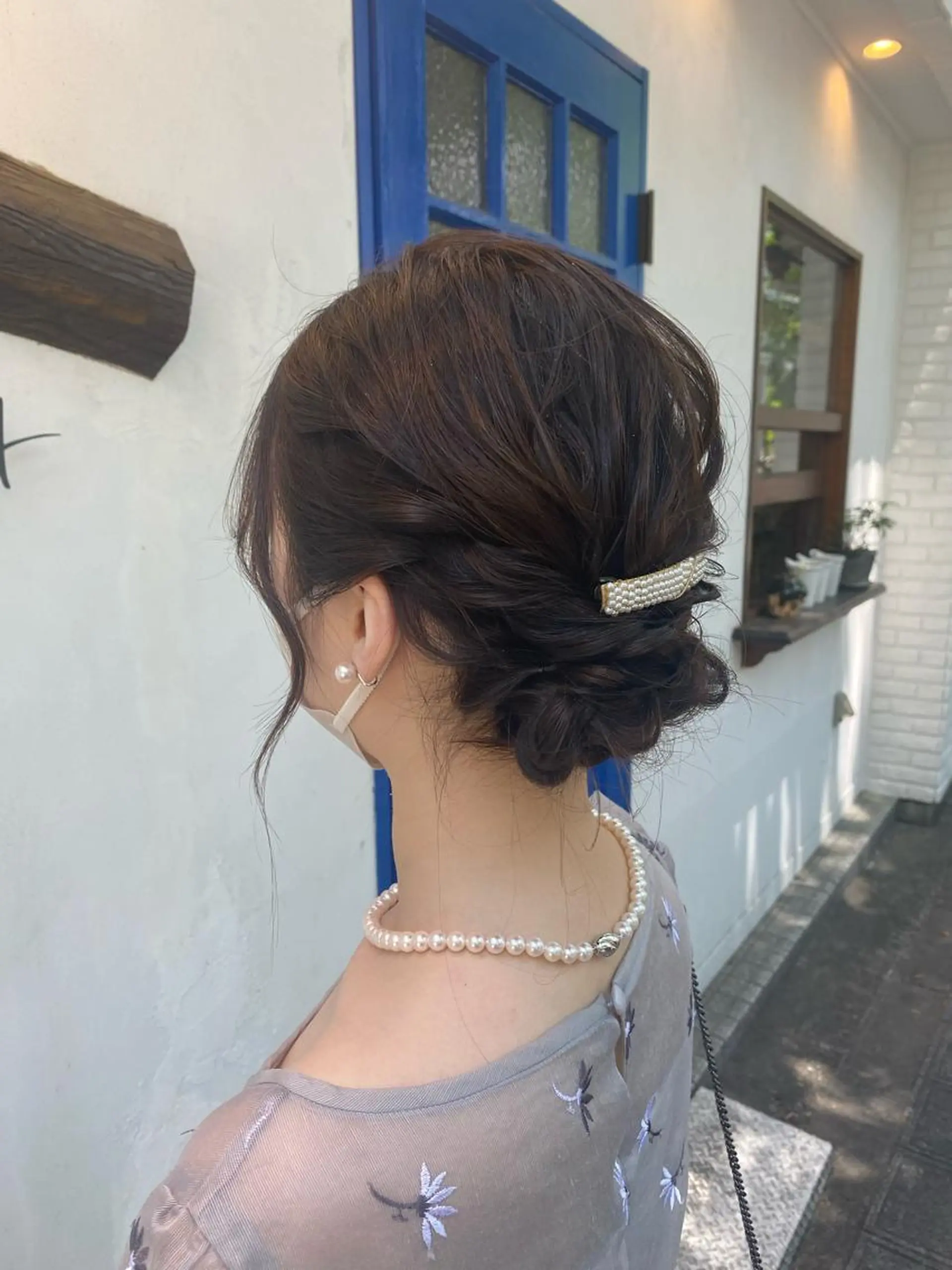 ミディアム ヘアアレンジ ZAZA YUKAのマツエク・マツパデザイン