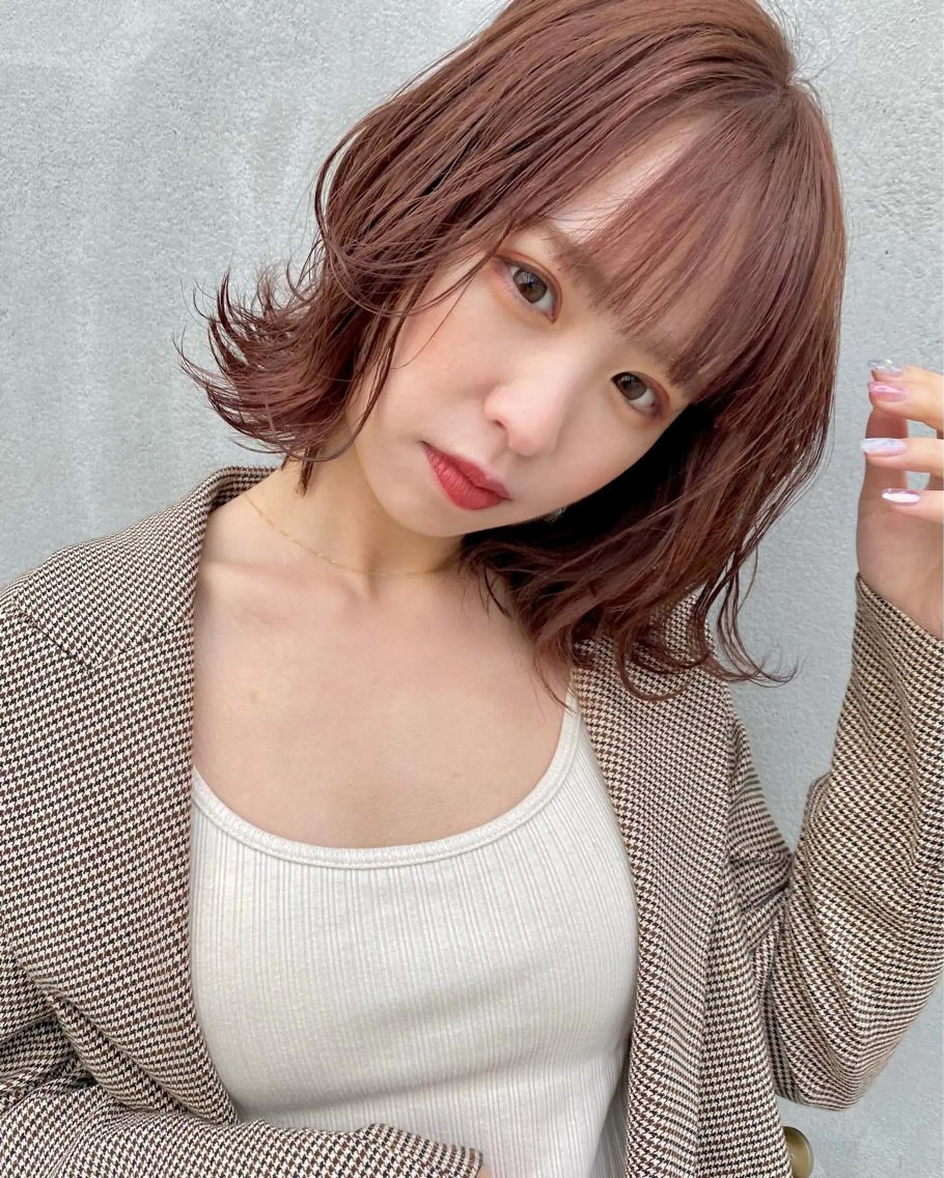 ショート カラー ヘアアレンジ ANY大宮所属・モテ髪🐈‍⬛🌙 aMiのヘアスタイル