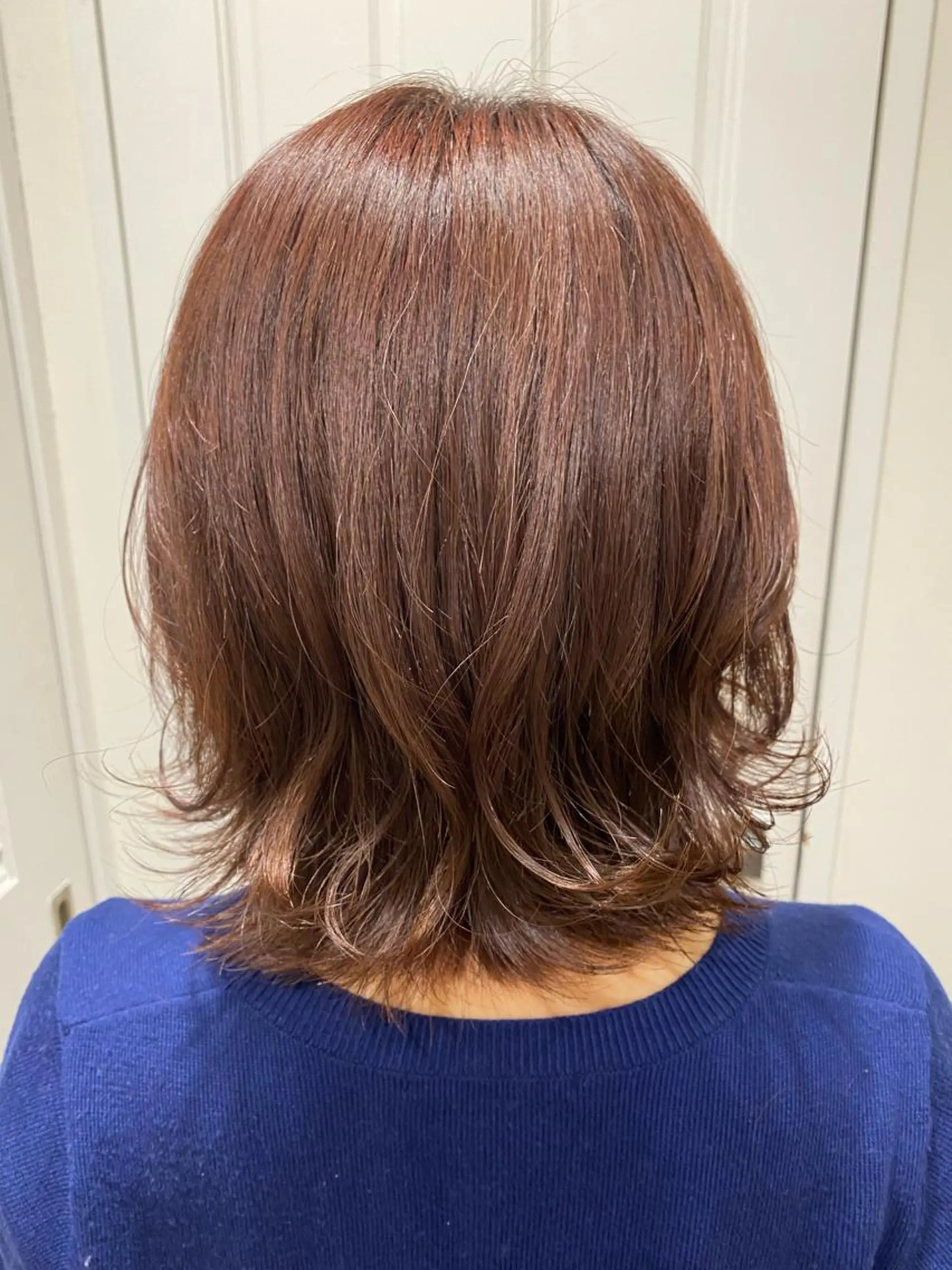 ミディアム ヘアカラー トリートメント kawabe maikoのヘアスタイル