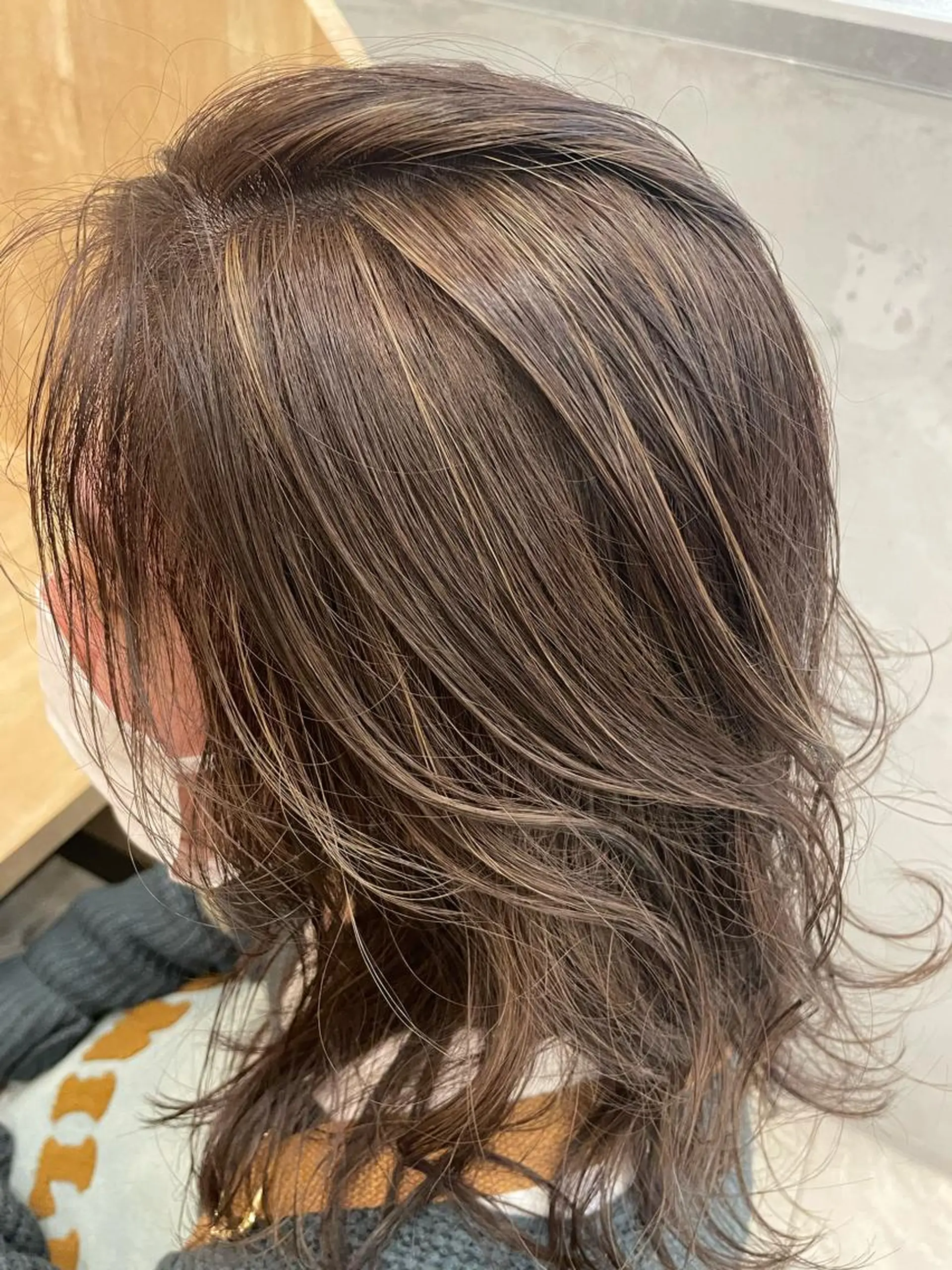 ミディアム カラー K-two 谷町店所属・K-two谷町❄️ hinaのヘアスタイル