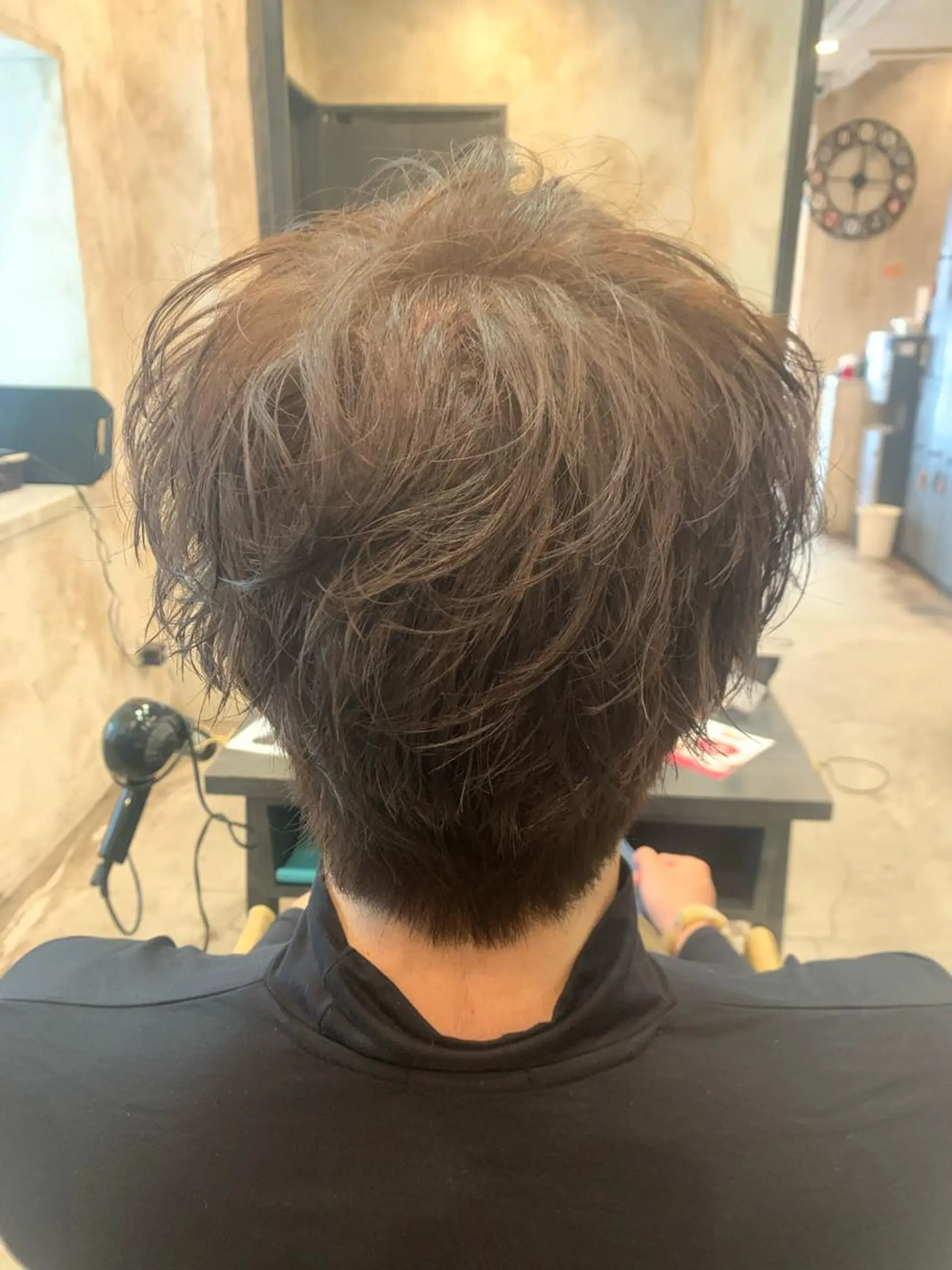 ショート カラー メンズ カット パーマ トリートメント ✨髪質改善✨ kazuyaのヘアスタイル