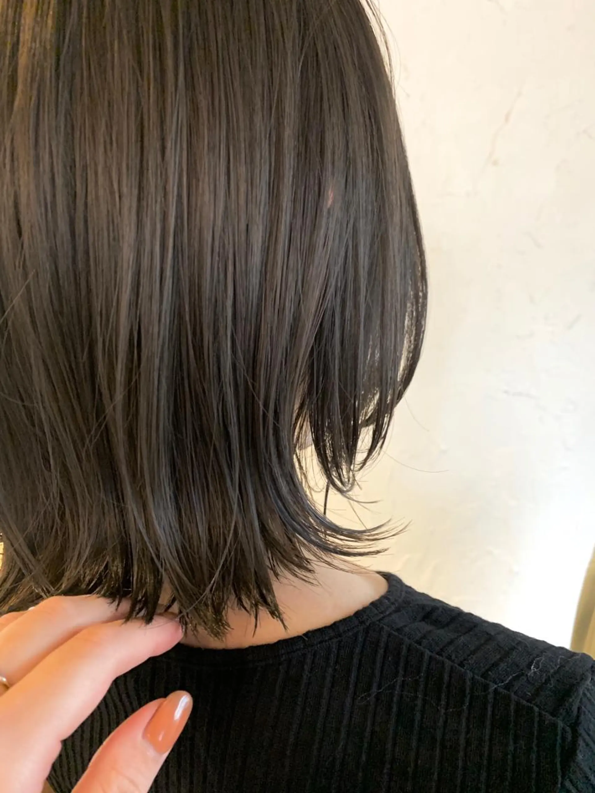 ミディアム カラー カット ヘアカラー トリートメント conne&riri所属・MA YUのヘアスタイル