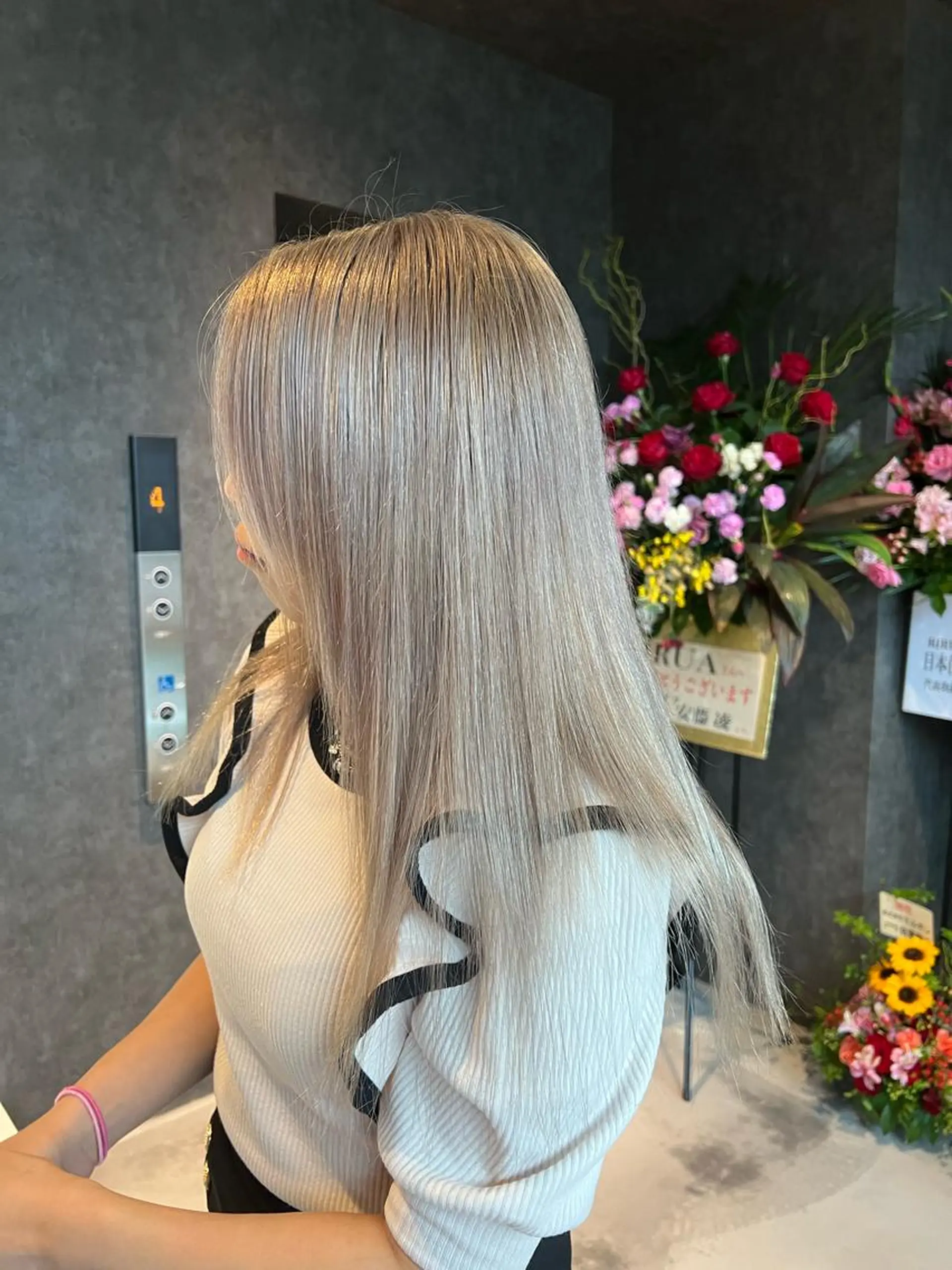 ロング カラー RIRŪA所属・プルシールエクステ ちゃきのヘアスタイル
