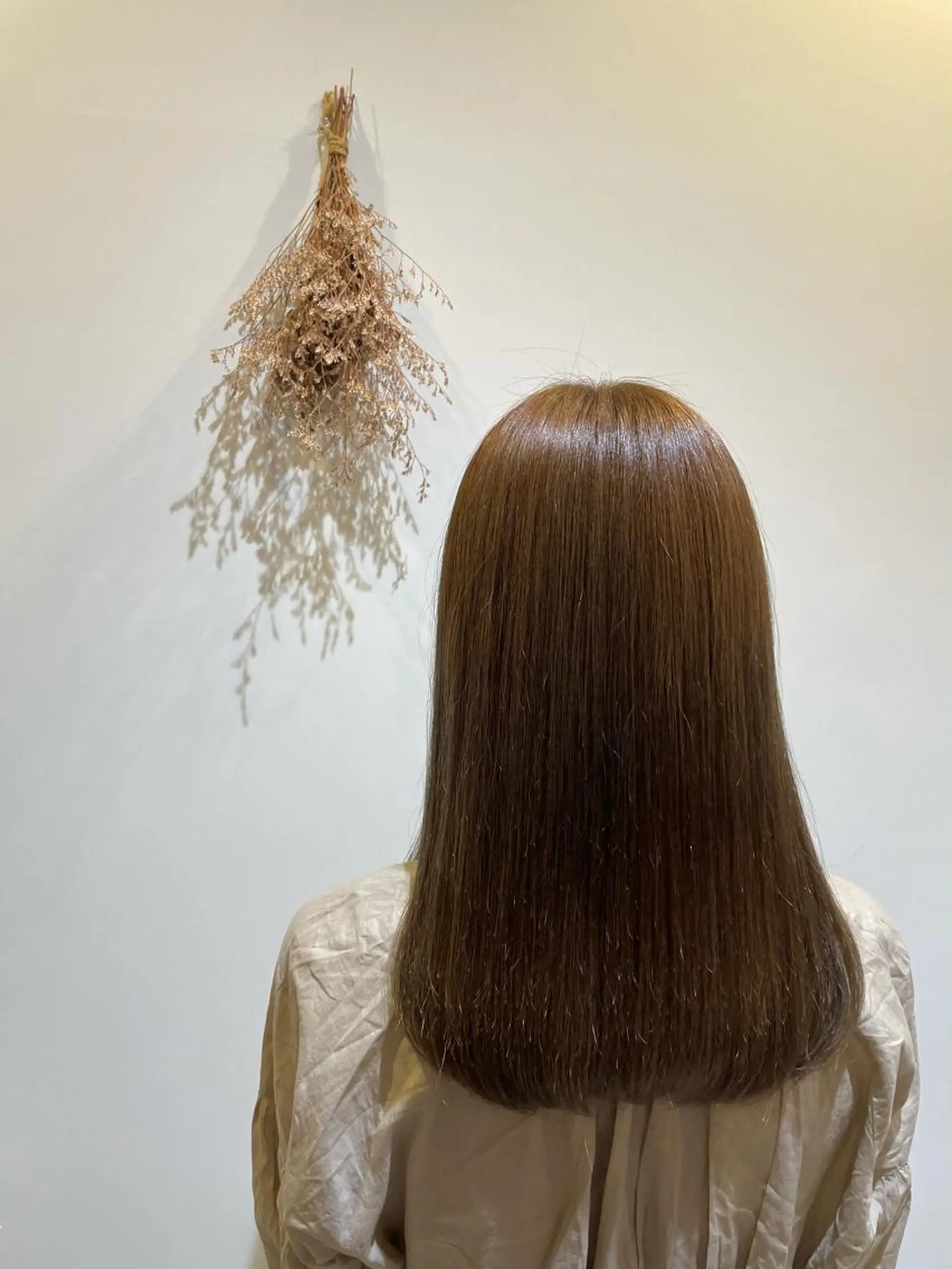 カラー 縮毛矯正 トリートメント 北本 まどかのヘアスタイル