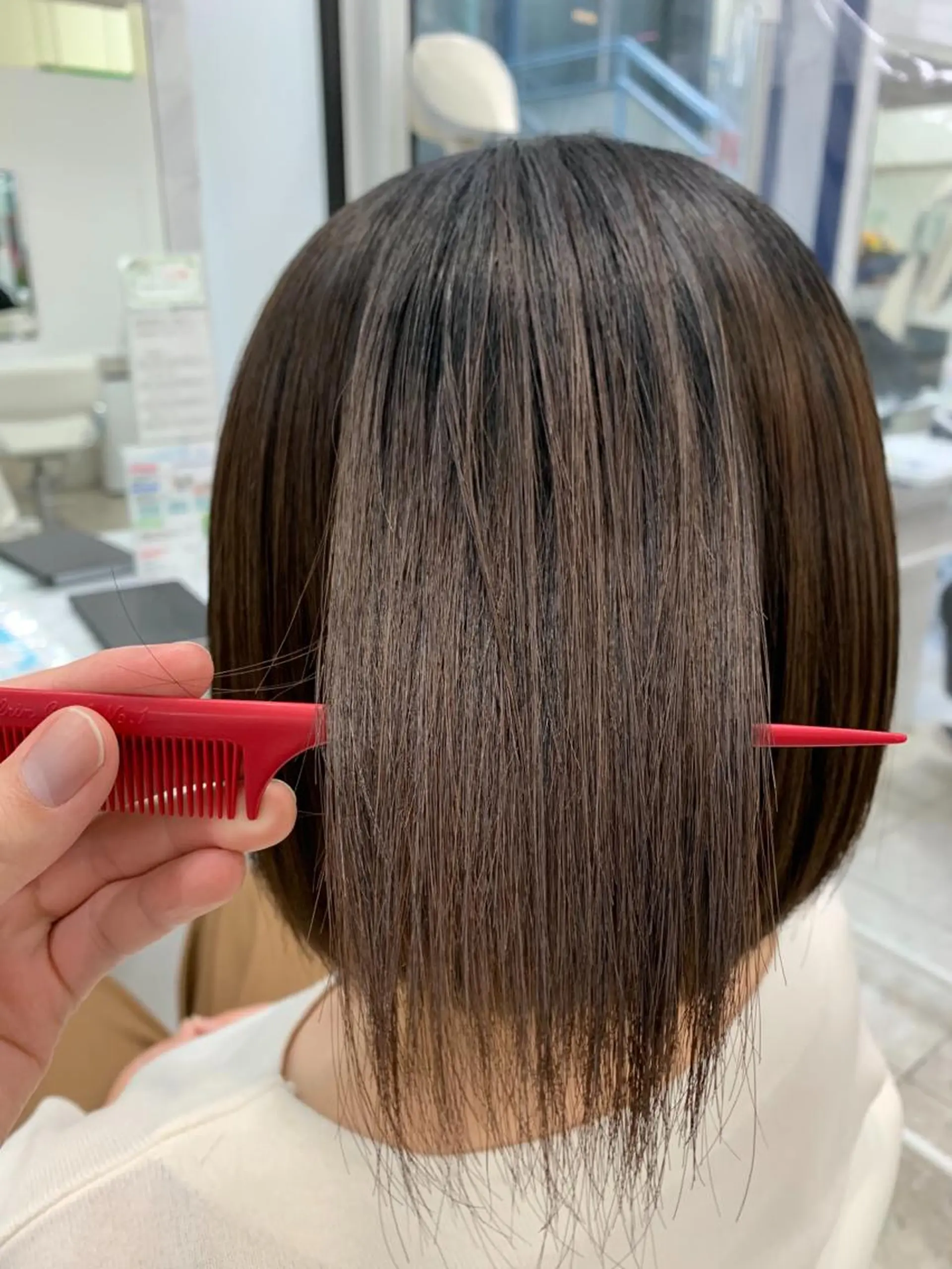 ショート パーマ 縮毛矯正 相武台ショート特化 💐川崎希💐のヘアスタイル