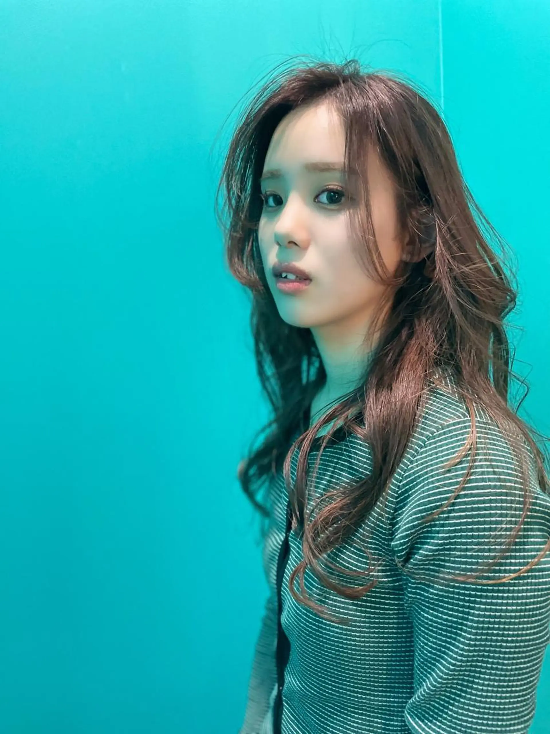 ロング 韓国風ヘア ロング TMJ所属・バズる韓国ヘア 🇰🇷溝邊　拓麿のヘアスタイル