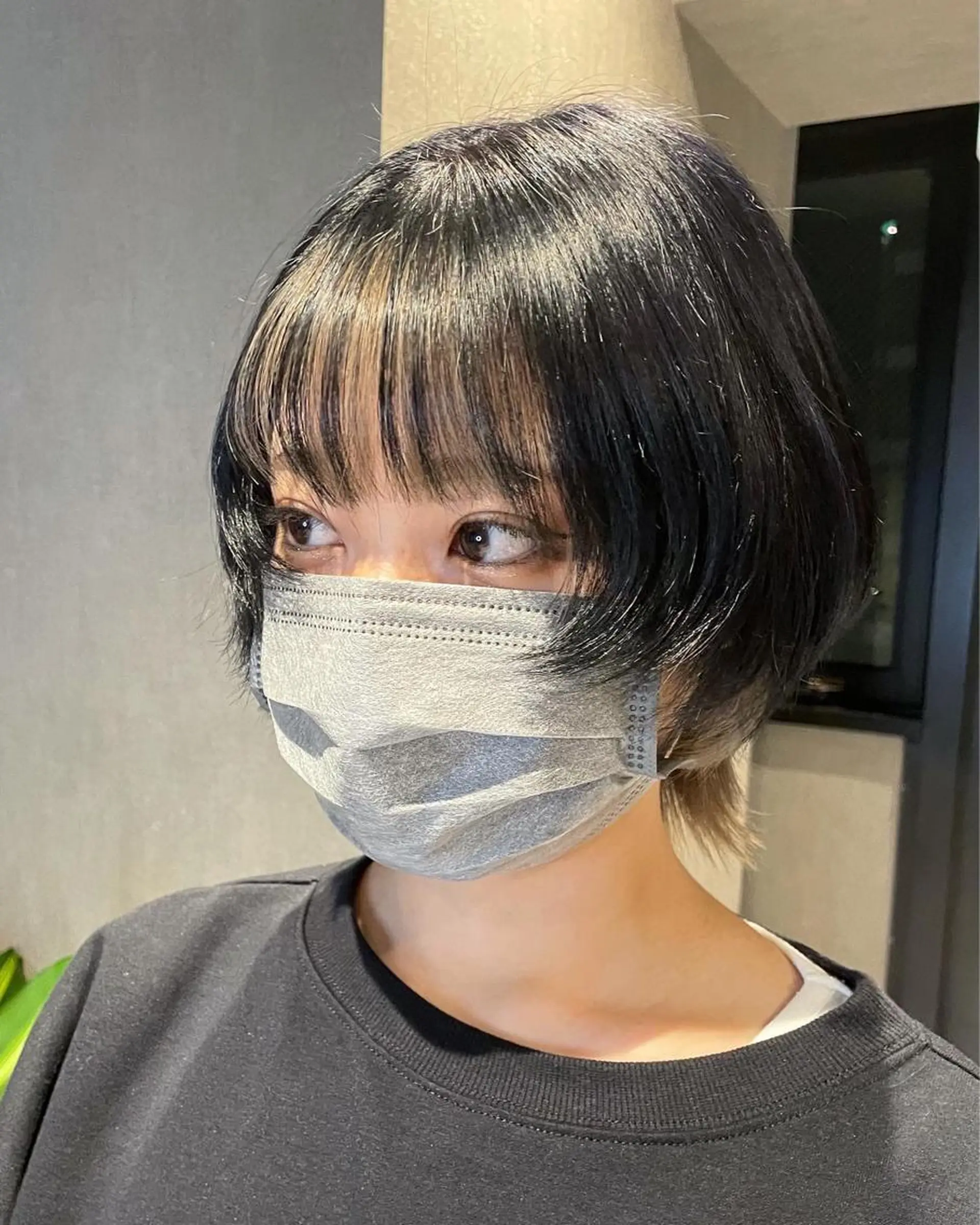 ショート カラー メンズパーマモデル 募集　サトチハルのヘアスタイル