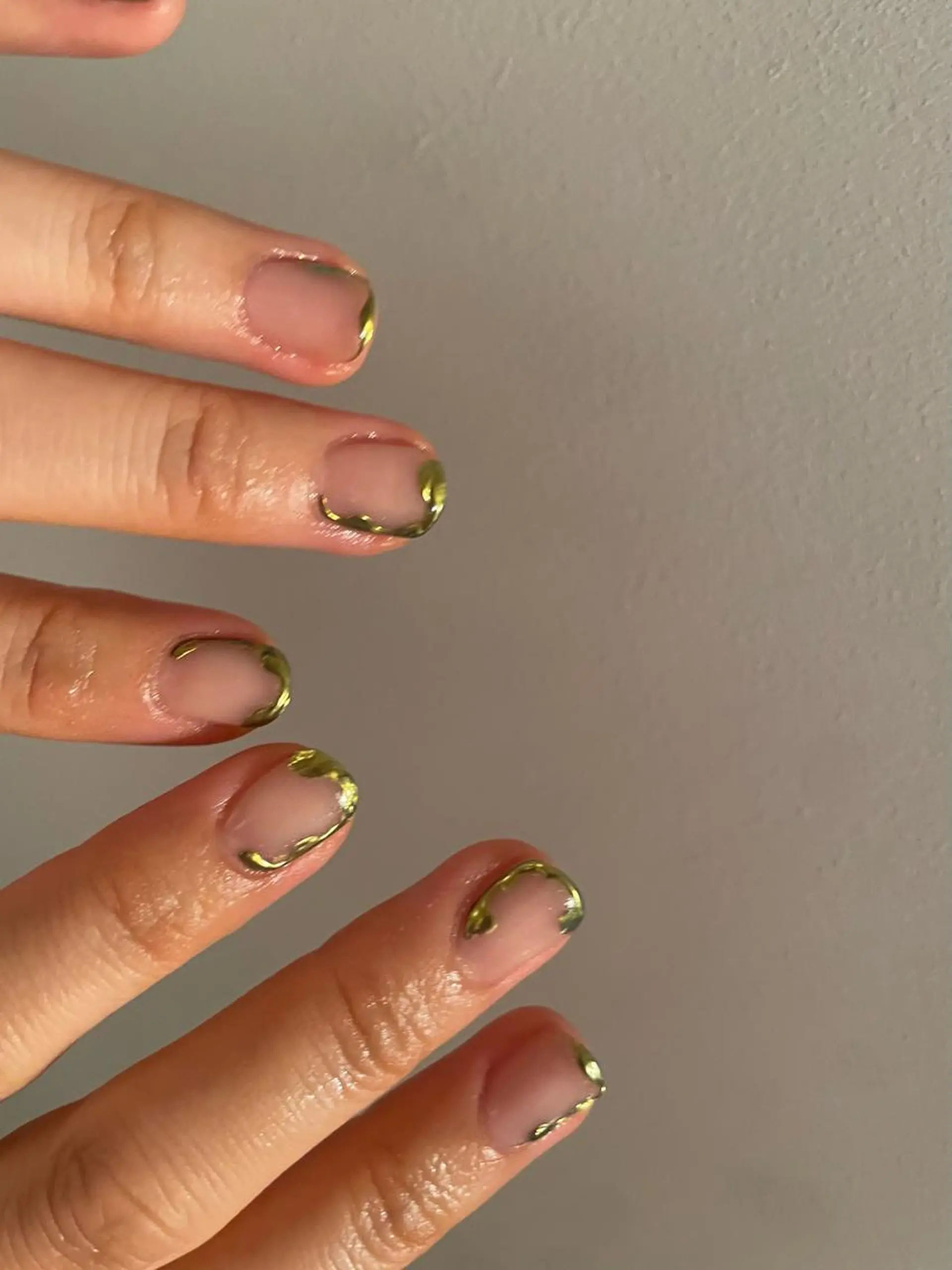 ショート 韓国風ヘア ハンドネイル lowaly所属・NAKAMURA HARUKAのネイルデザイン