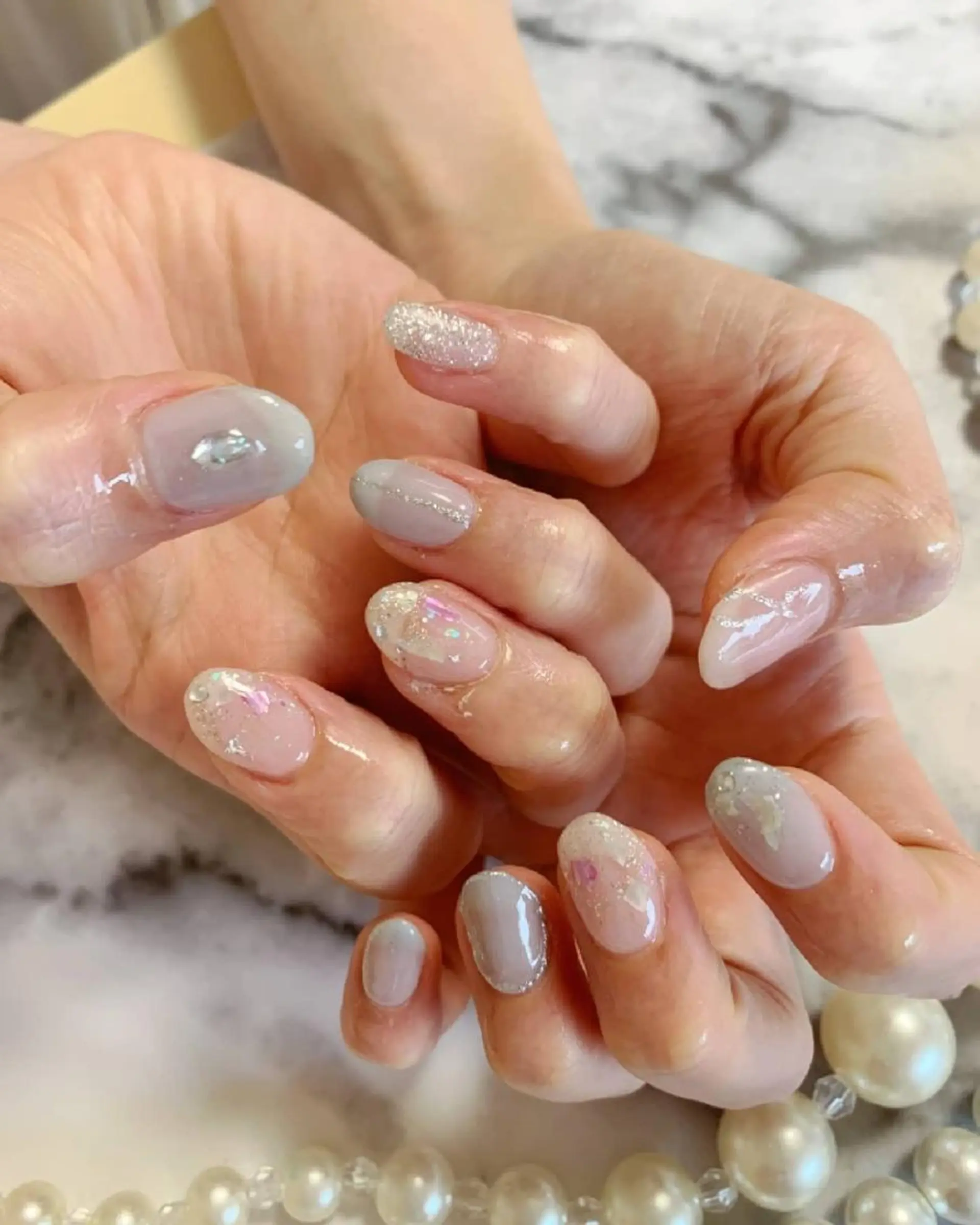 ネイル ブライダルネイル ハンドネイル MANA MANAのネイルデザイン