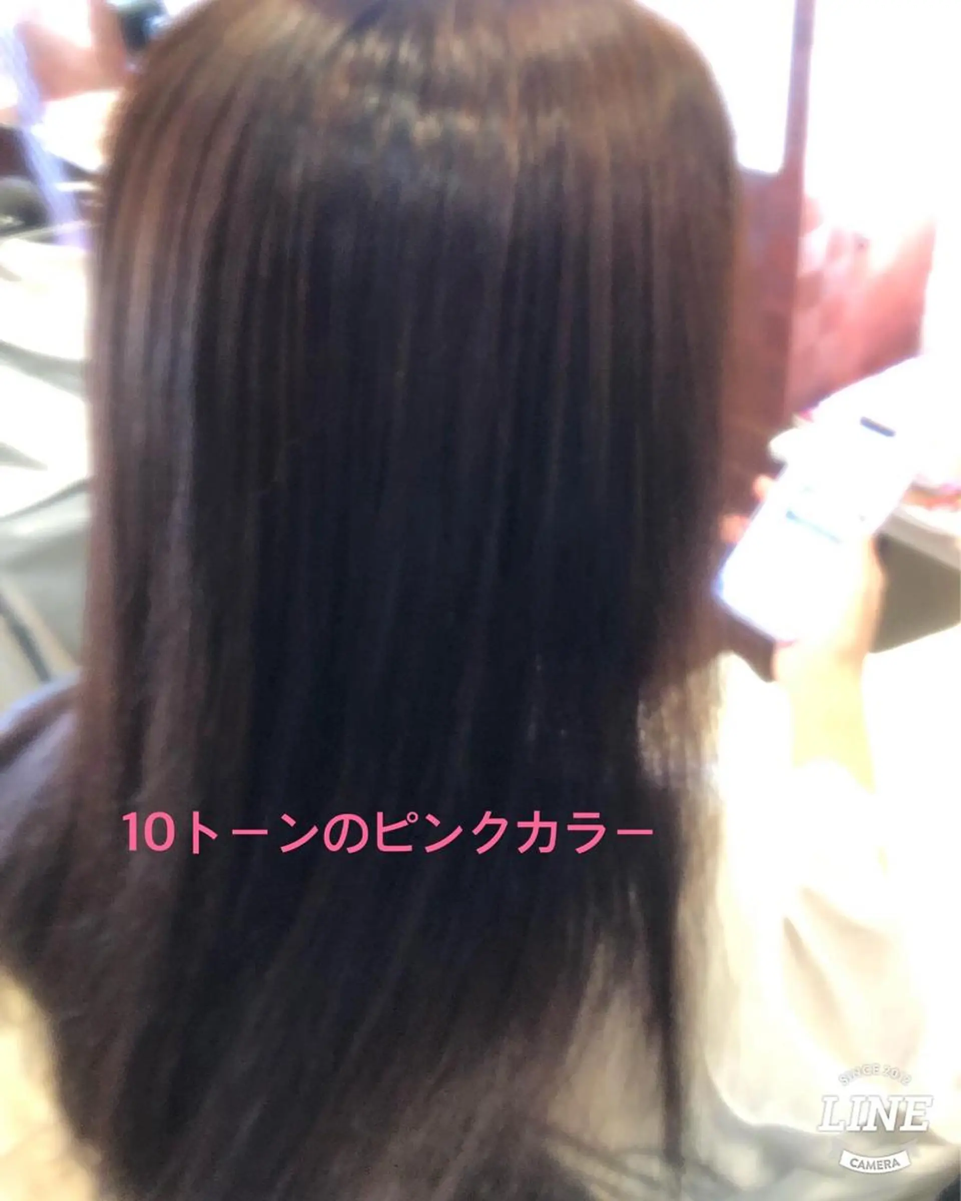 カラー ピンクカラー エル美容室所属・織田 英之のヘアスタイル