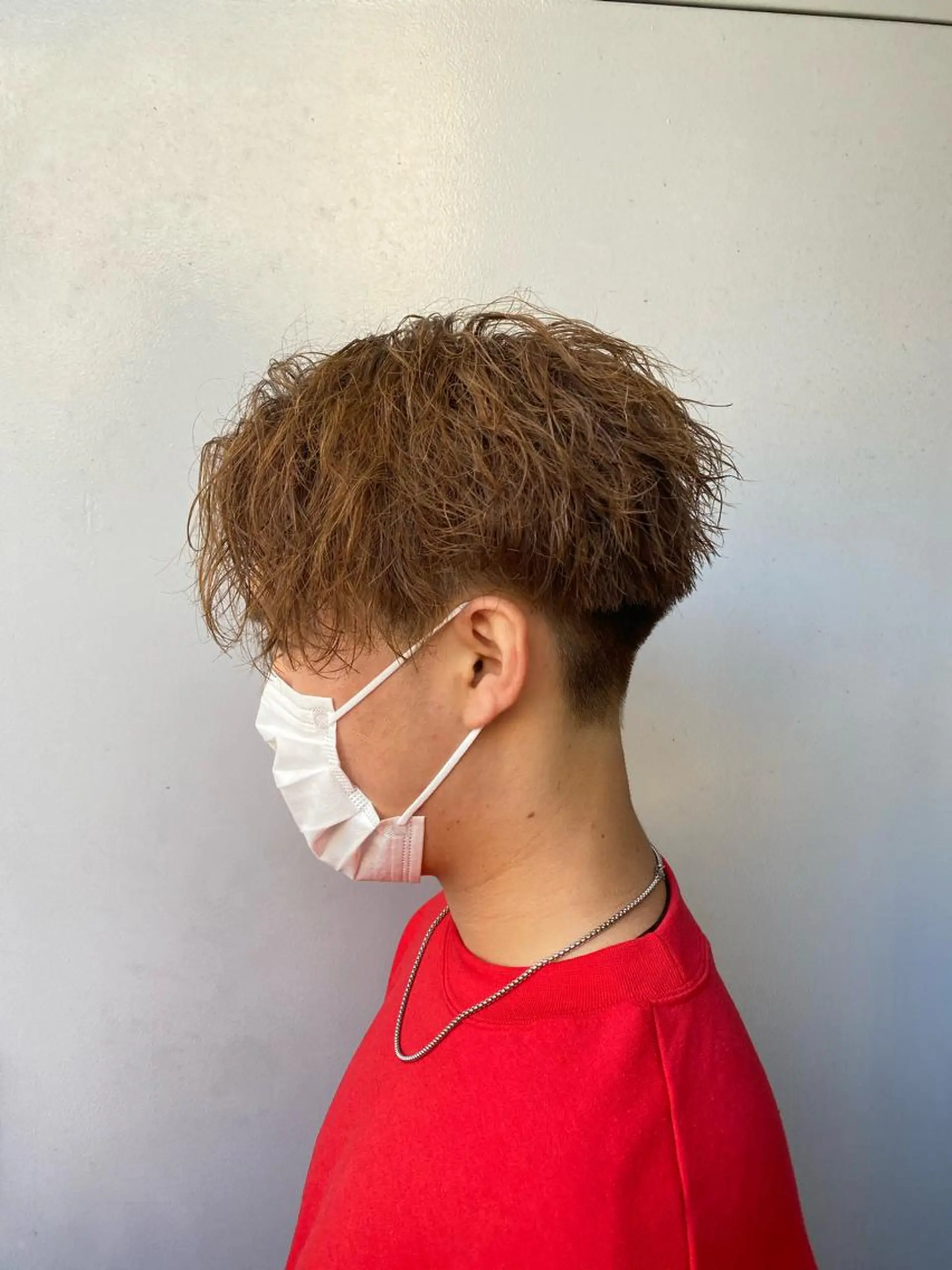 ショート パーマ メンズ 🟦ニュアンス/メン ズパーマ横浜🟦のヘアスタイル