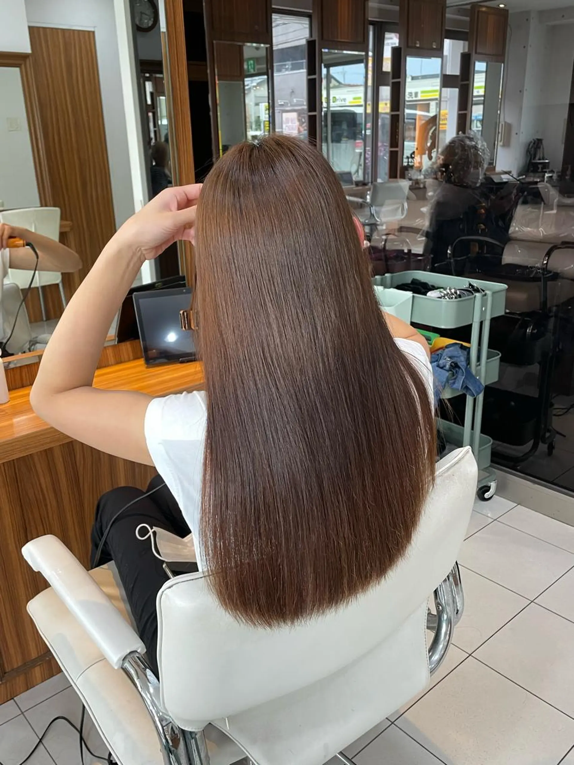 ロング カット ヘアカラー 縮毛矯正 share salon JAM 町田 center bldg【ジャム】所属・🤍🪄束間マツパ ゆうか💜のマツエク・マツパデザイン