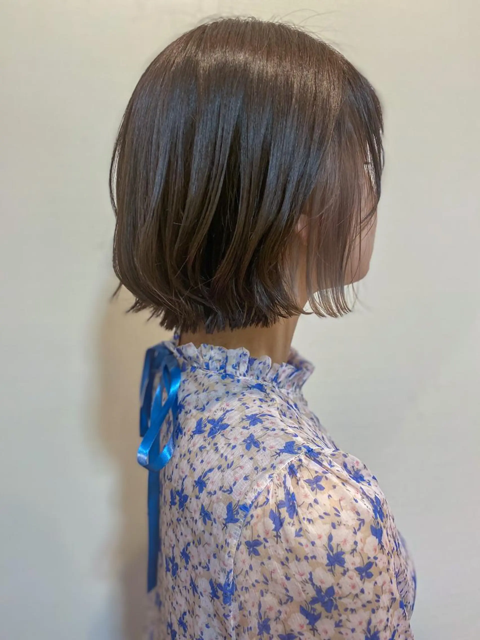 ミディアム カラー カット ヘアカラー トリートメント ✴︎ヒラガカナ✴︎ ECLAT HAIRのヘアスタイル