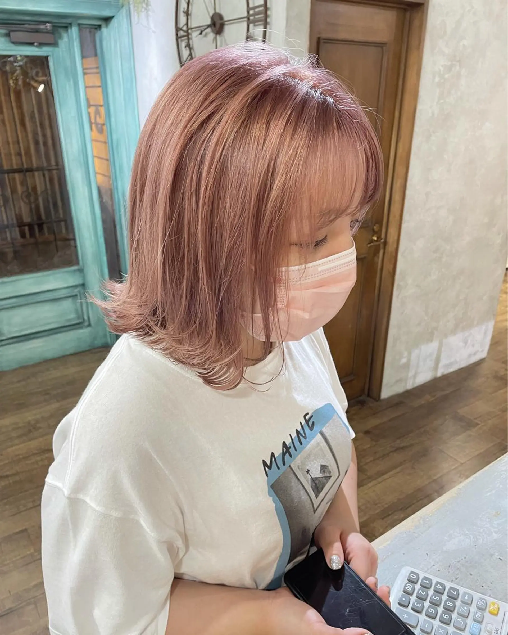 ショート カラー ヘアカラー トリートメント 遠藤 拓馬のヘアスタイル