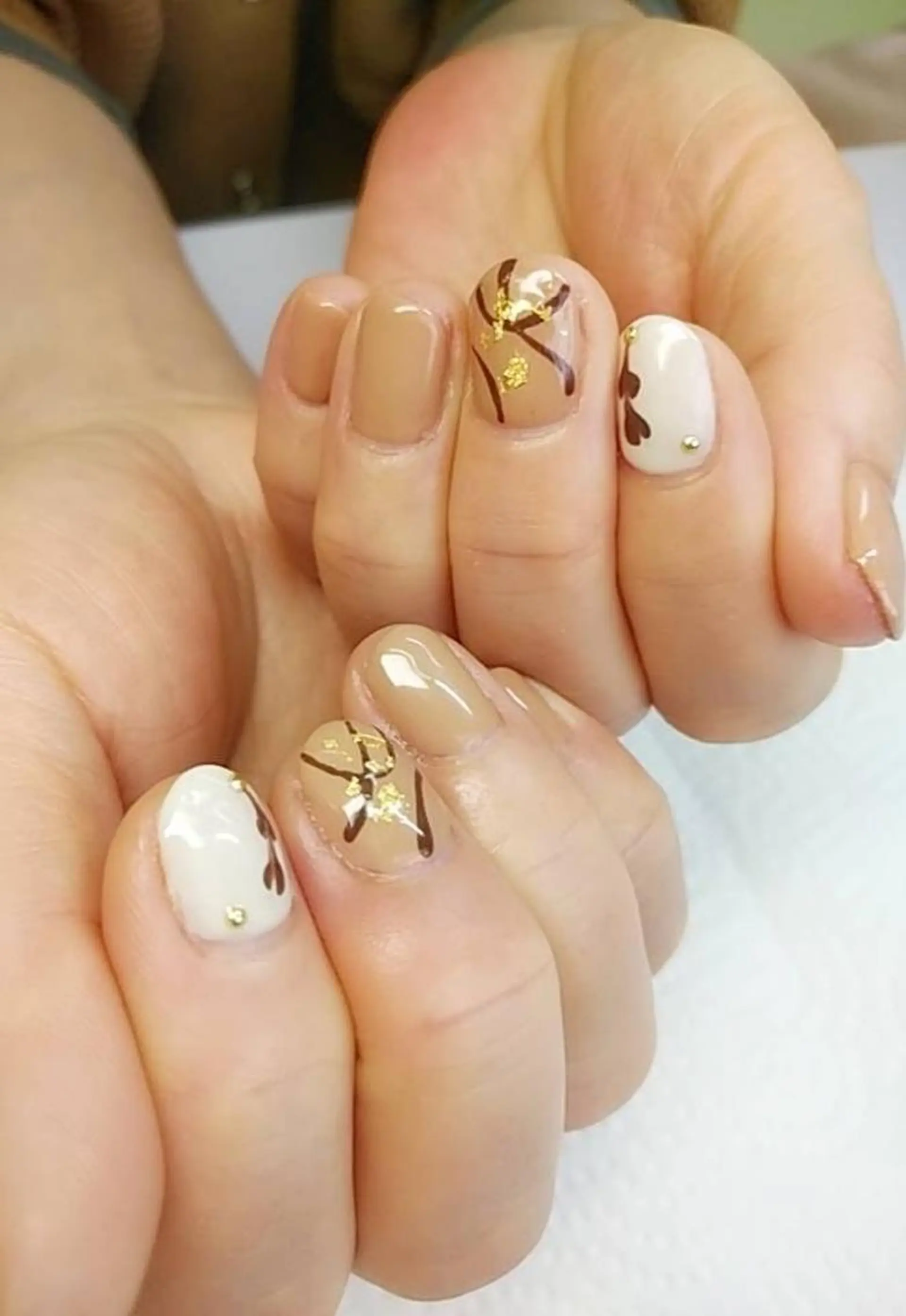 ネイル バレンタイン ハンドネイル ハンドケア プライベートサロン RosyLily所属・プライベートサロン Rosy Lilyのネイルデザイン