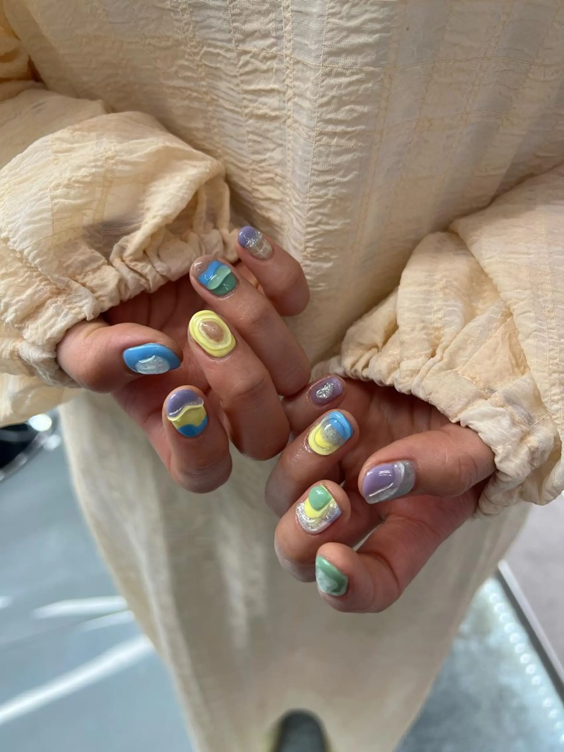 ネイル 【韓国ヘア・ネイル】 HINATA🍒のネイルデザイン