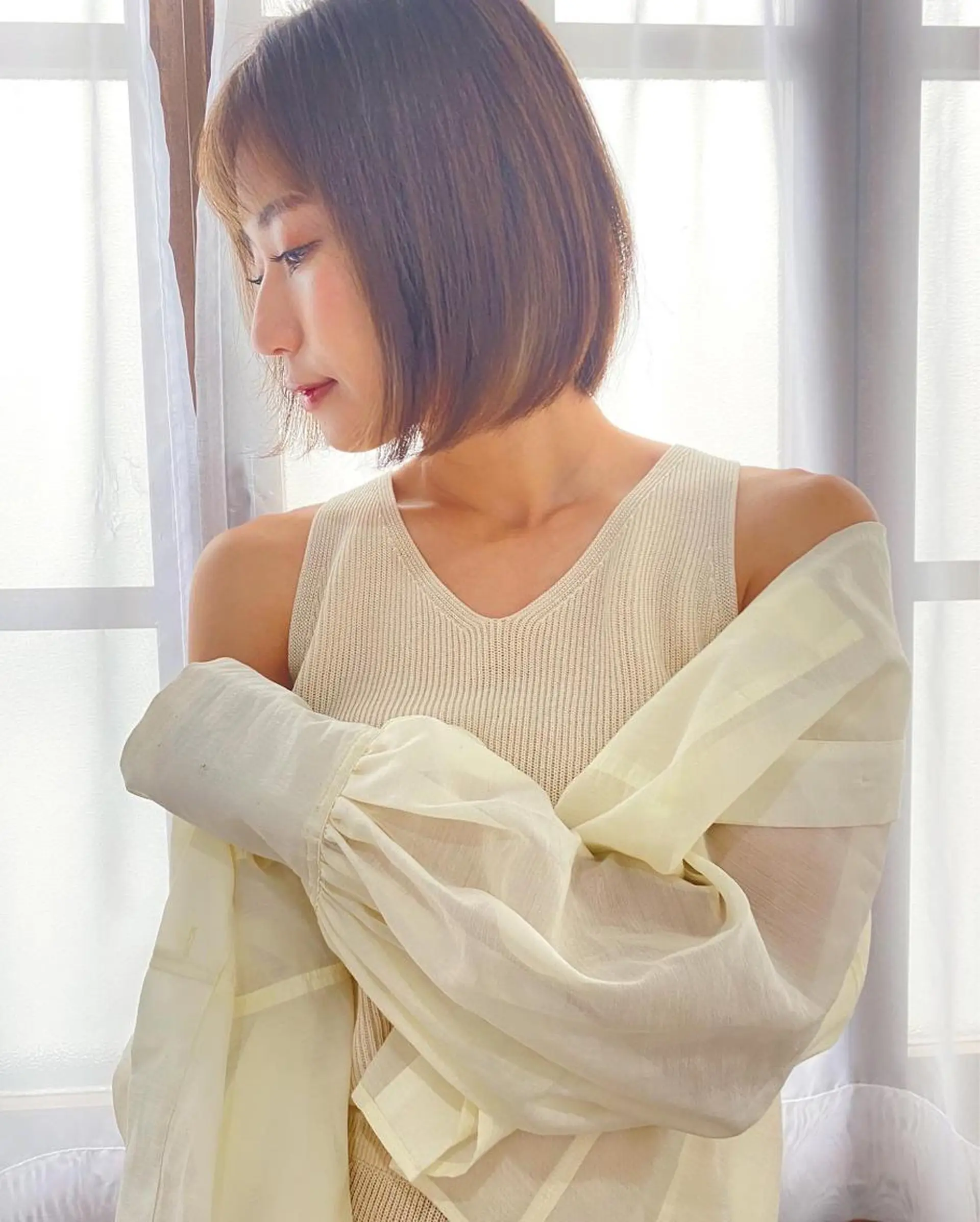 ショート カラー アディクシーカラー ブリーチ 透明感カラー エドルカラー イルミナカラー カット ヘアカラー reverie【レヴリー】所属・夜中23時まで予約◎ reverieあきらのヘアスタイル