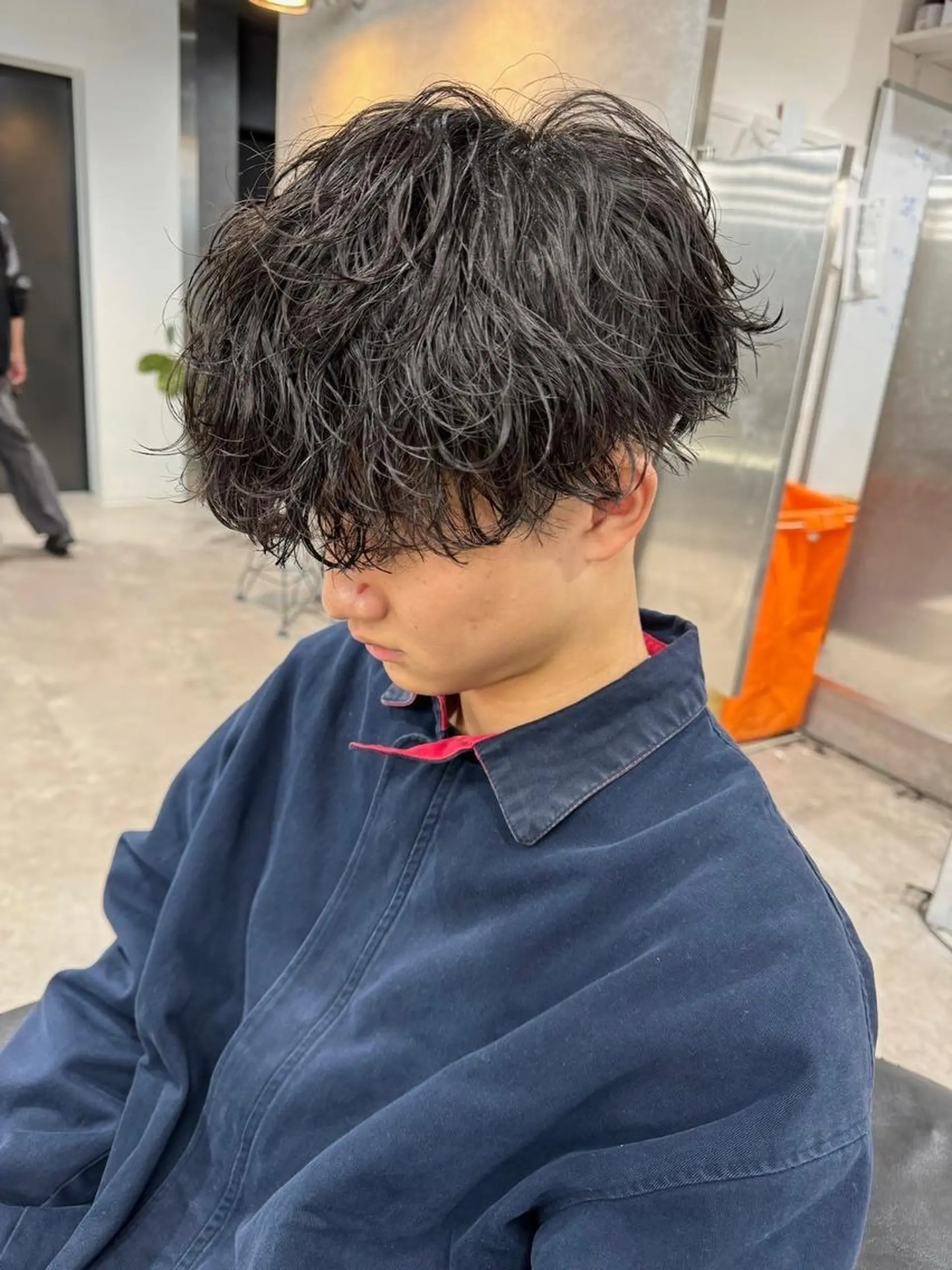 メンズ パーマ ⚡️渋谷⚡️ メンズパーマ⚡️のヘアスタイル