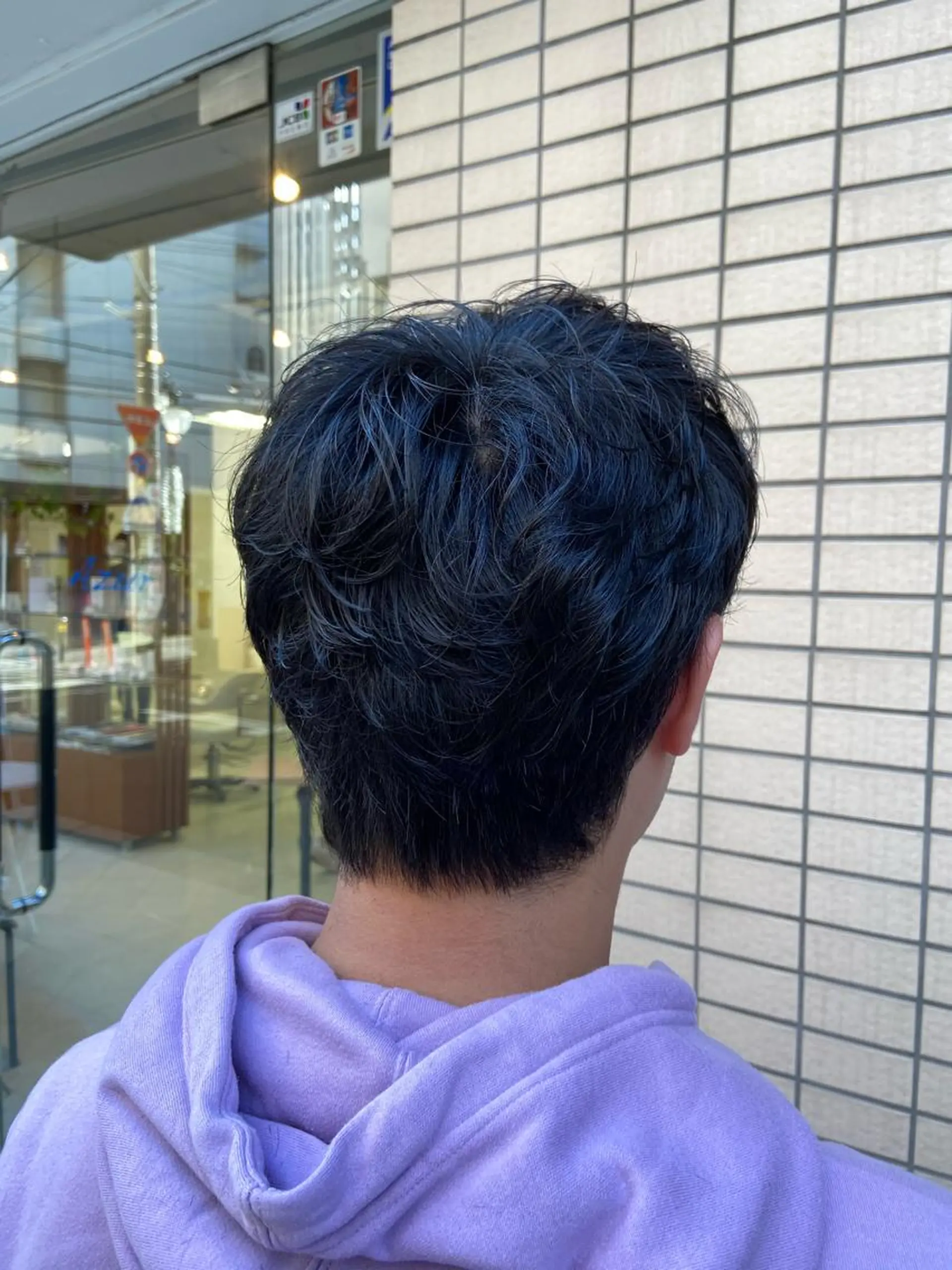 パーマ メンズ メンズパーマ カット パーマ 菊地 美憂のヘアスタイル