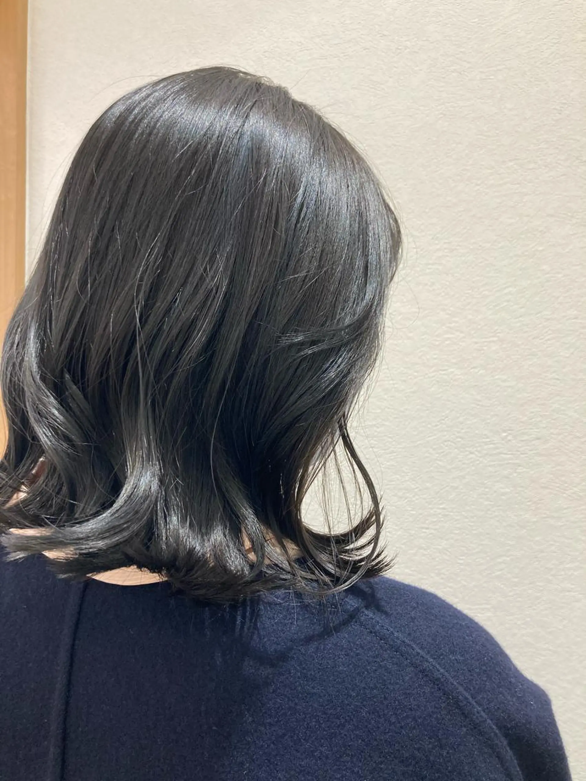 セミロング カラー ベージュカラー カット ヘアカラー トリートメント 野村 さなみ✨ぱっつんボブのヘアスタイル