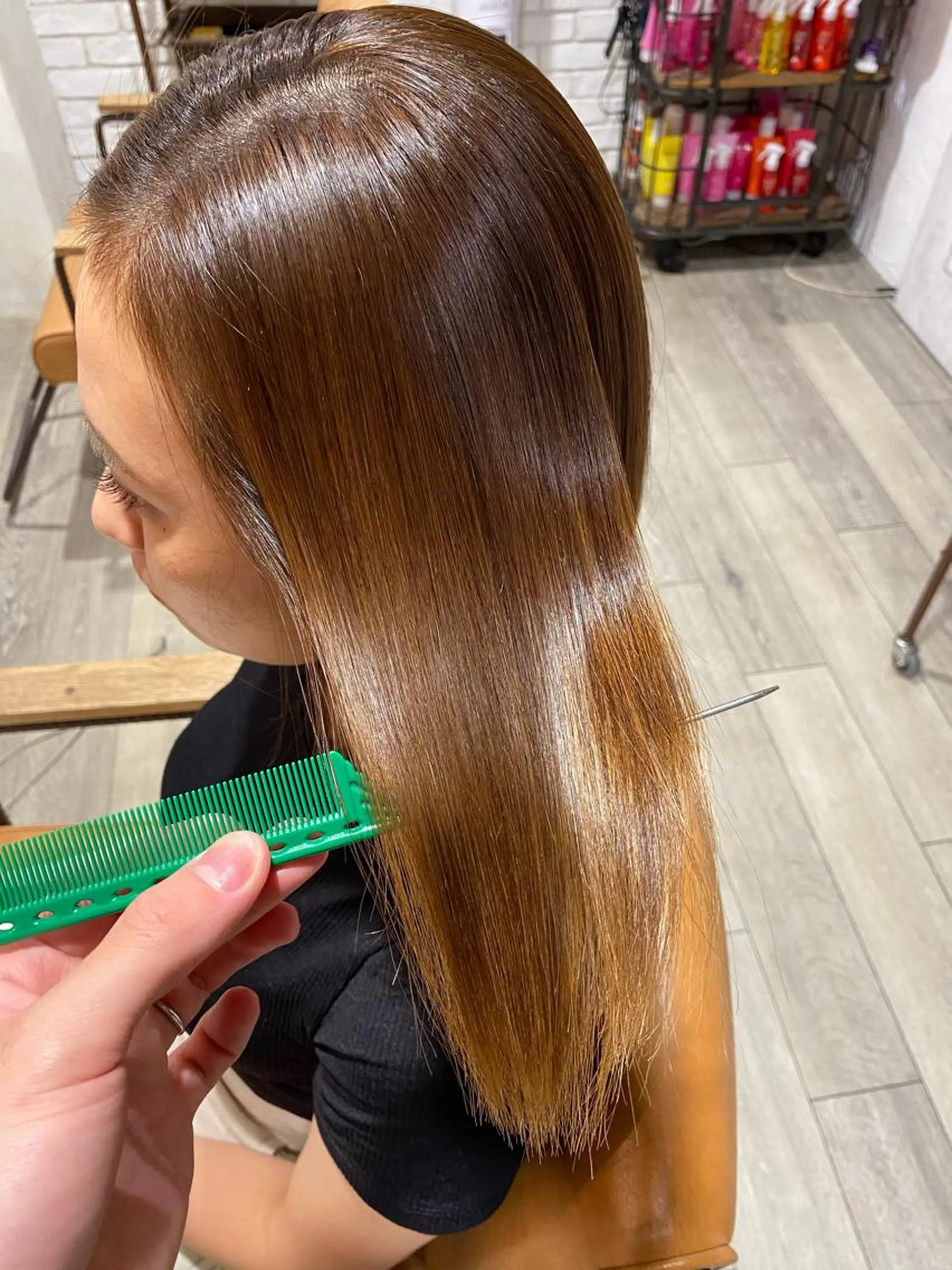 カラー パーマ メンズ 縮毛矯正 安部 真輝のヘアスタイル
