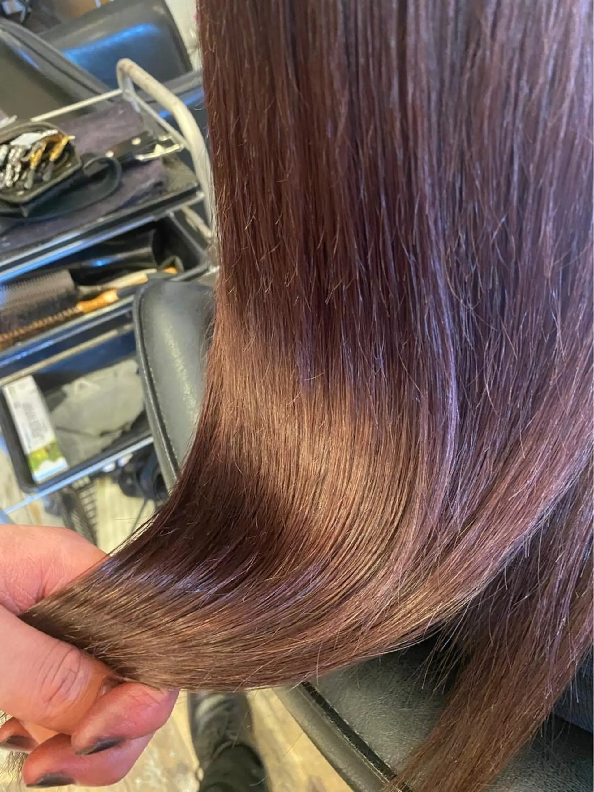 ロング カラー カット ヘアカラー トリートメント 🍀Moda by Grande🍀のヘアスタイル