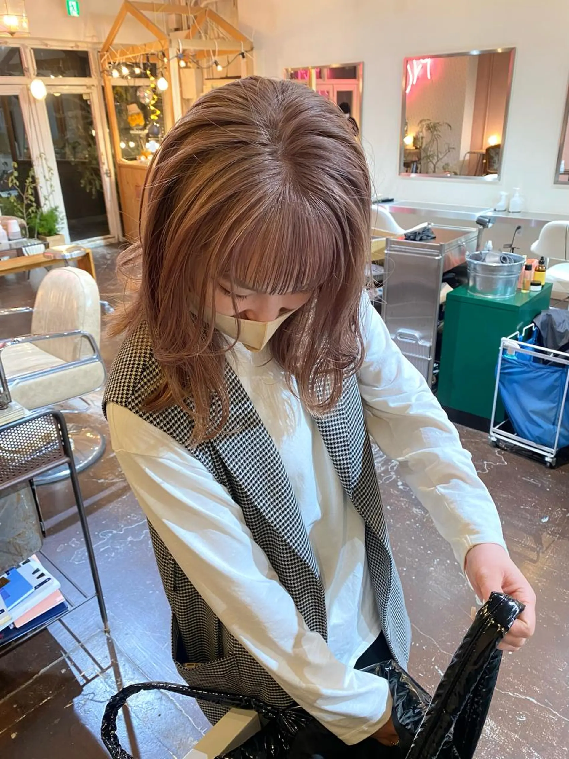 カラー カット ヘアカラー トリートメント iru所属・mi kiのヘアスタイル