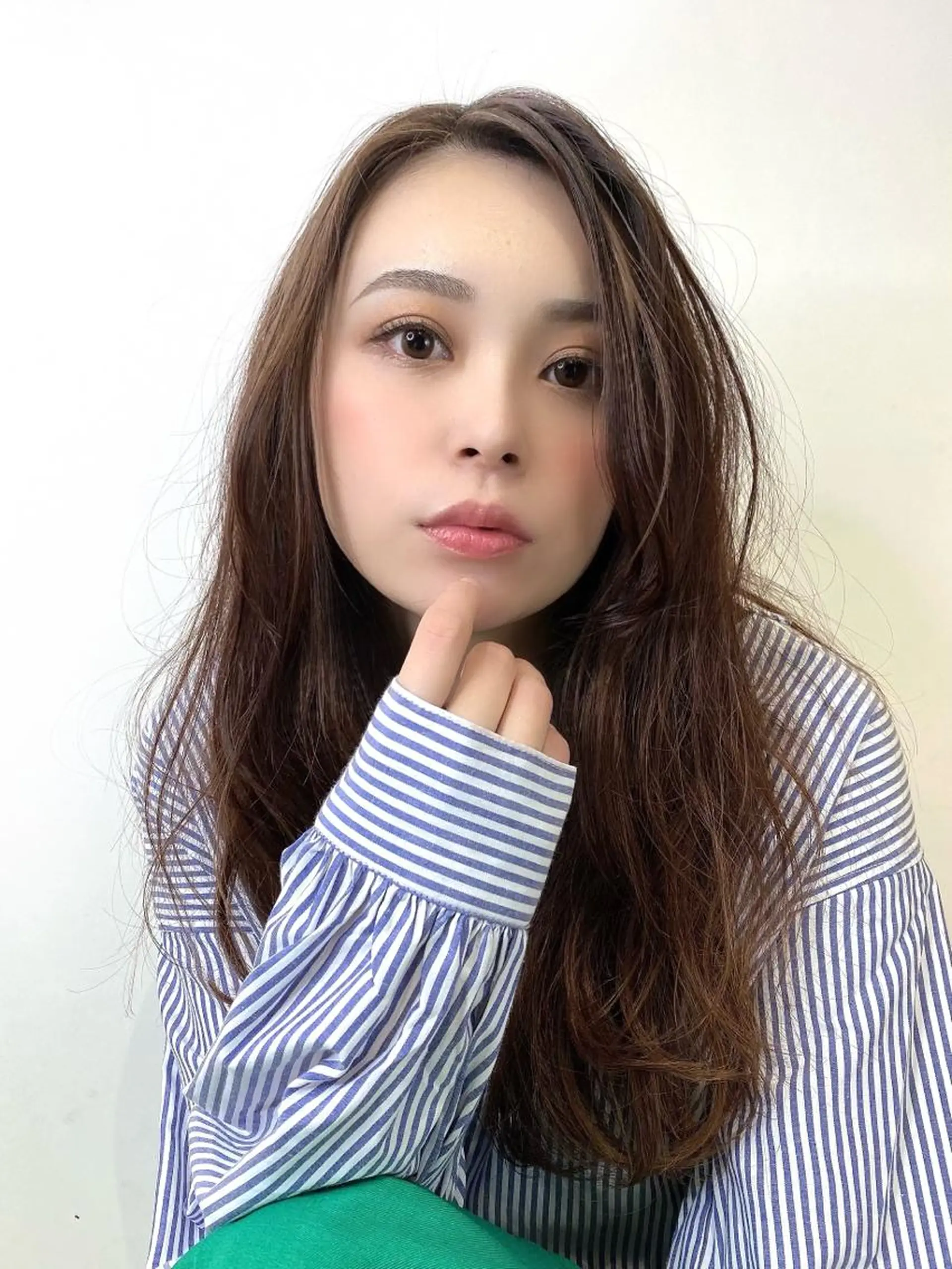 ロング カット ヘアカラー Maison 寺尾拓朗のヘアスタイル